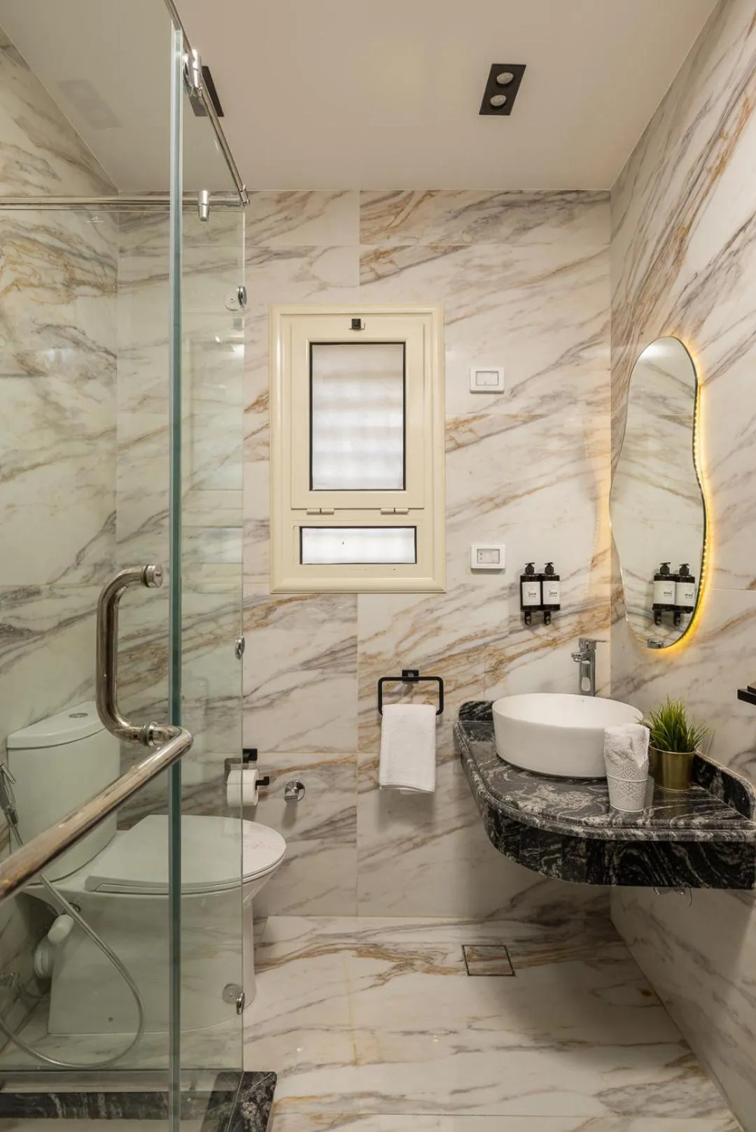 Shower in Marina Resort New Alamein By Seven Seasons