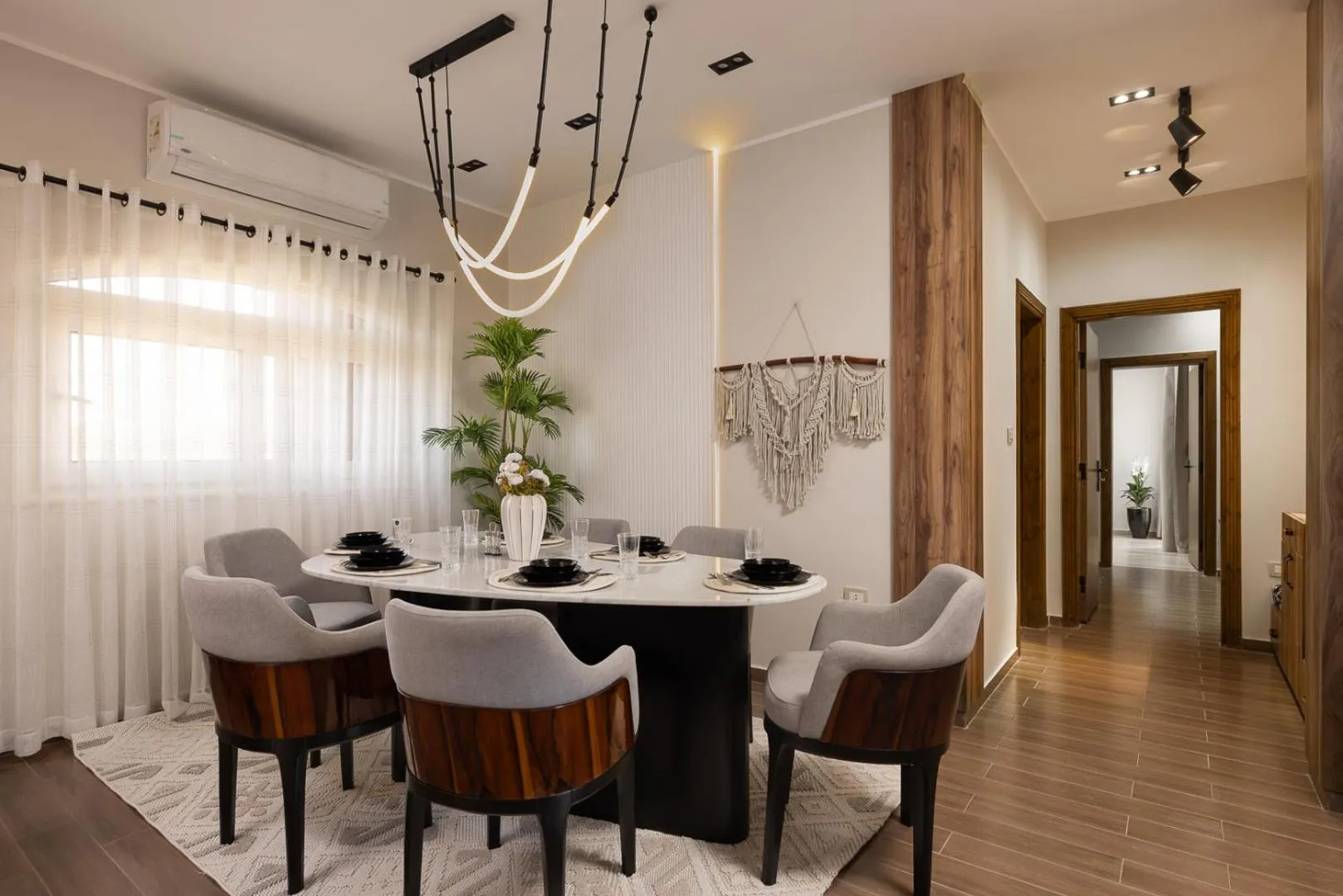 Dining area in Marina Resort New Alamein By Seven Seasons