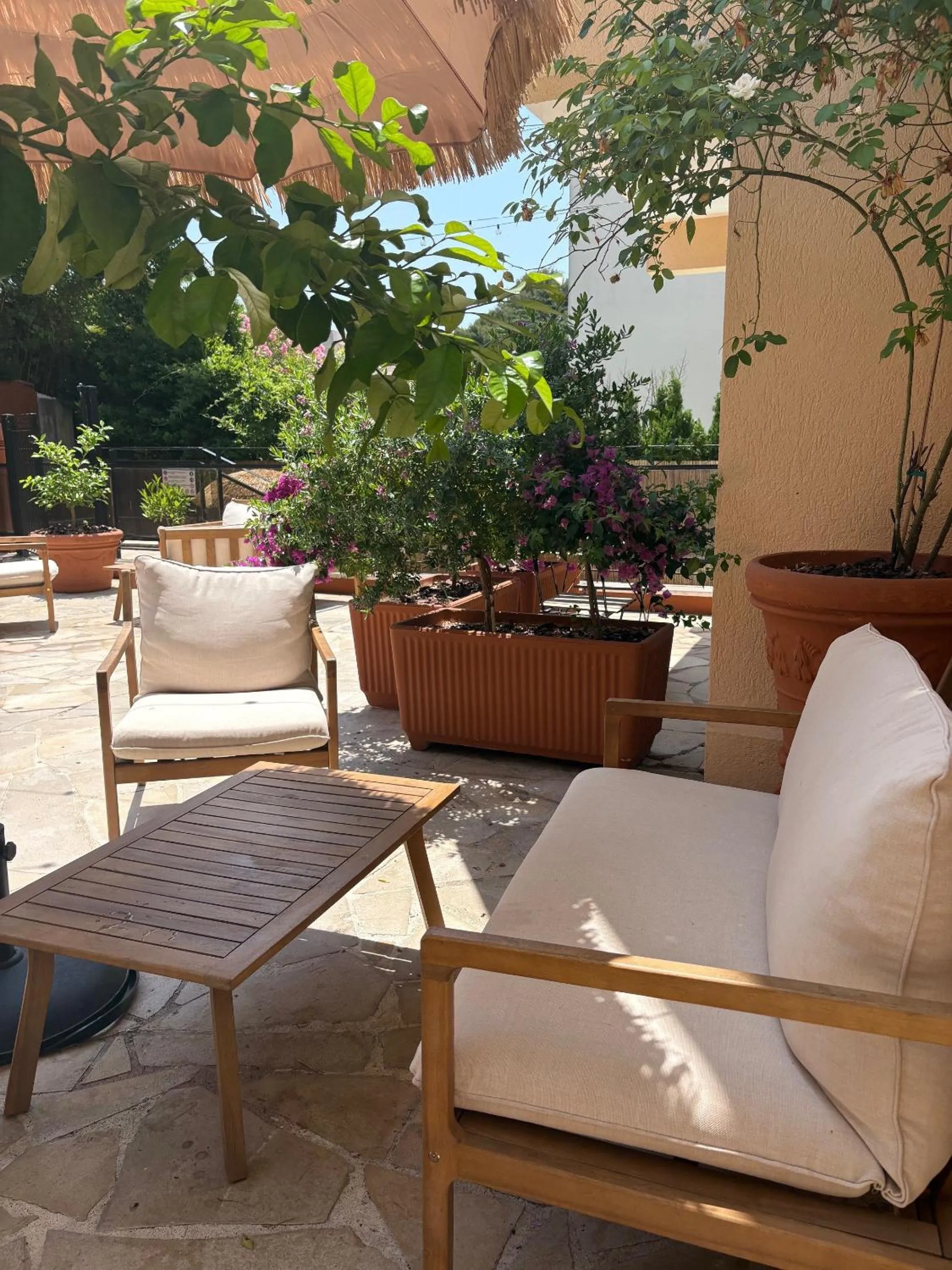 Patio in Hôtel Gallia Cannes
