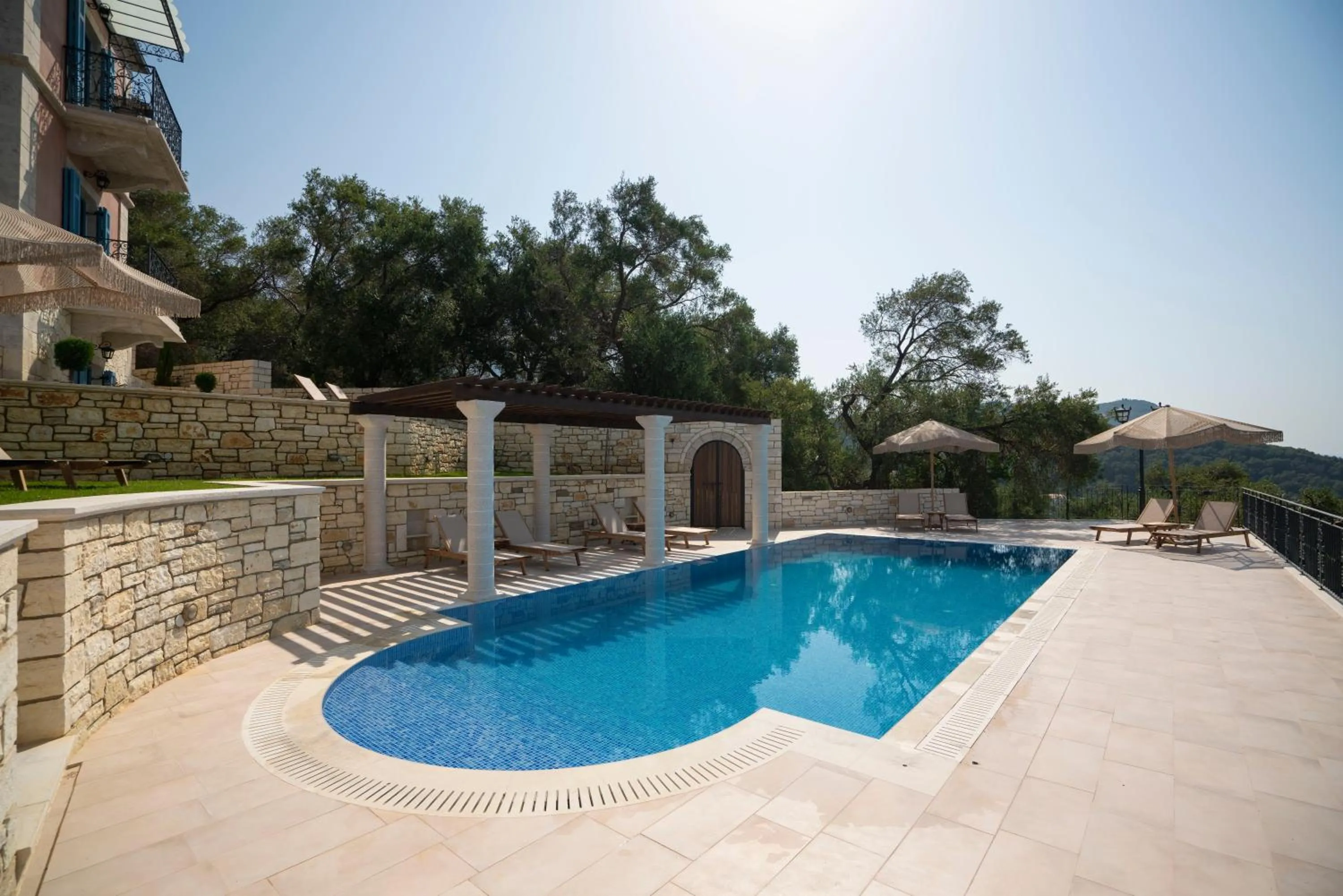 Swimming pool in Elysium Living Parga