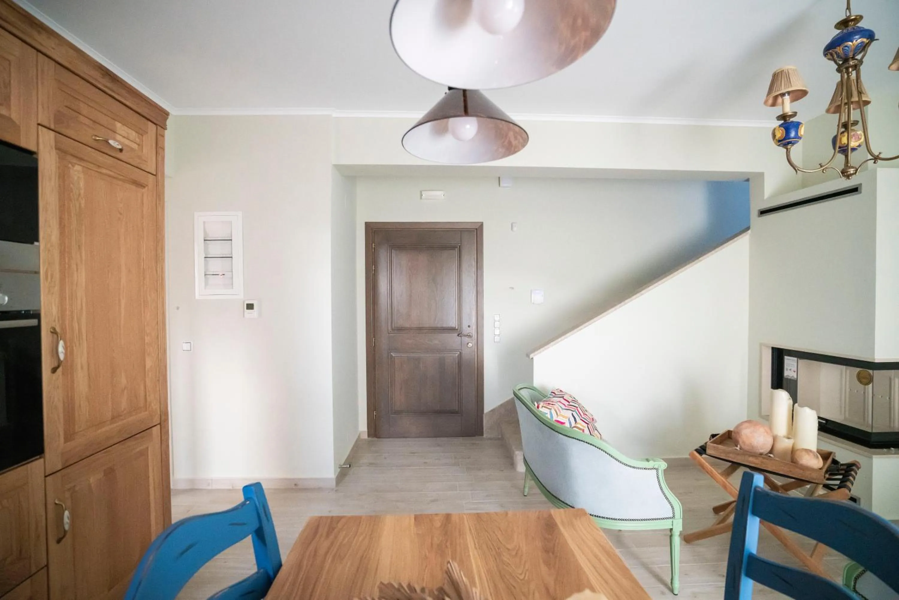 Seating area in Elysium Living Parga