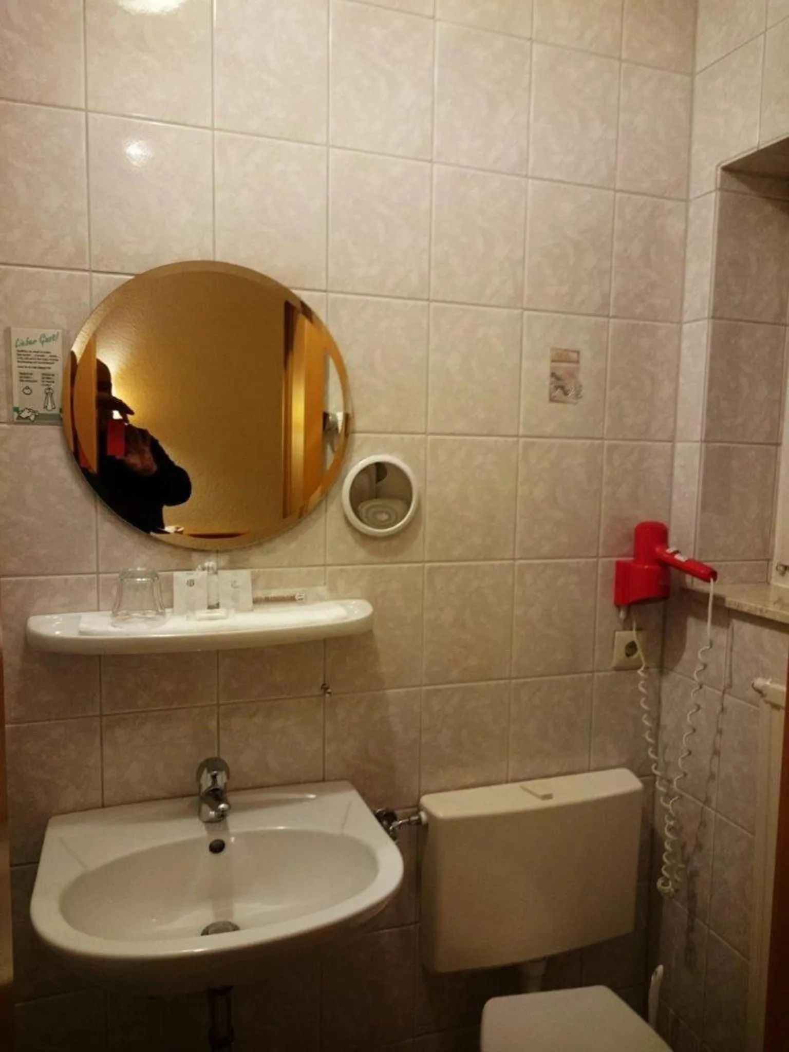 Bathroom in Hotel Goldbächel