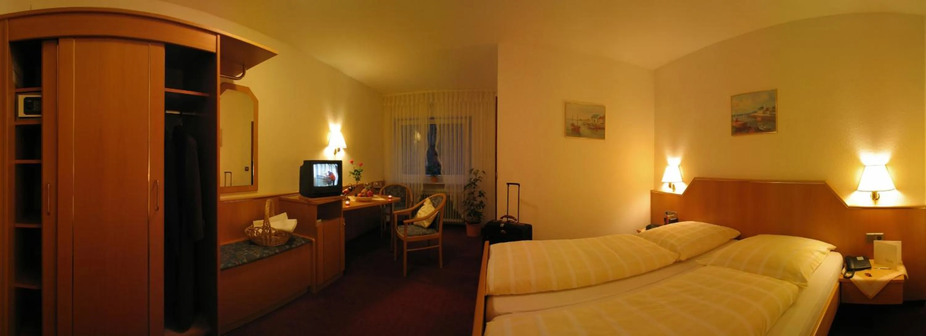 Photo of the whole room, Bed in Hotel Goldbächel