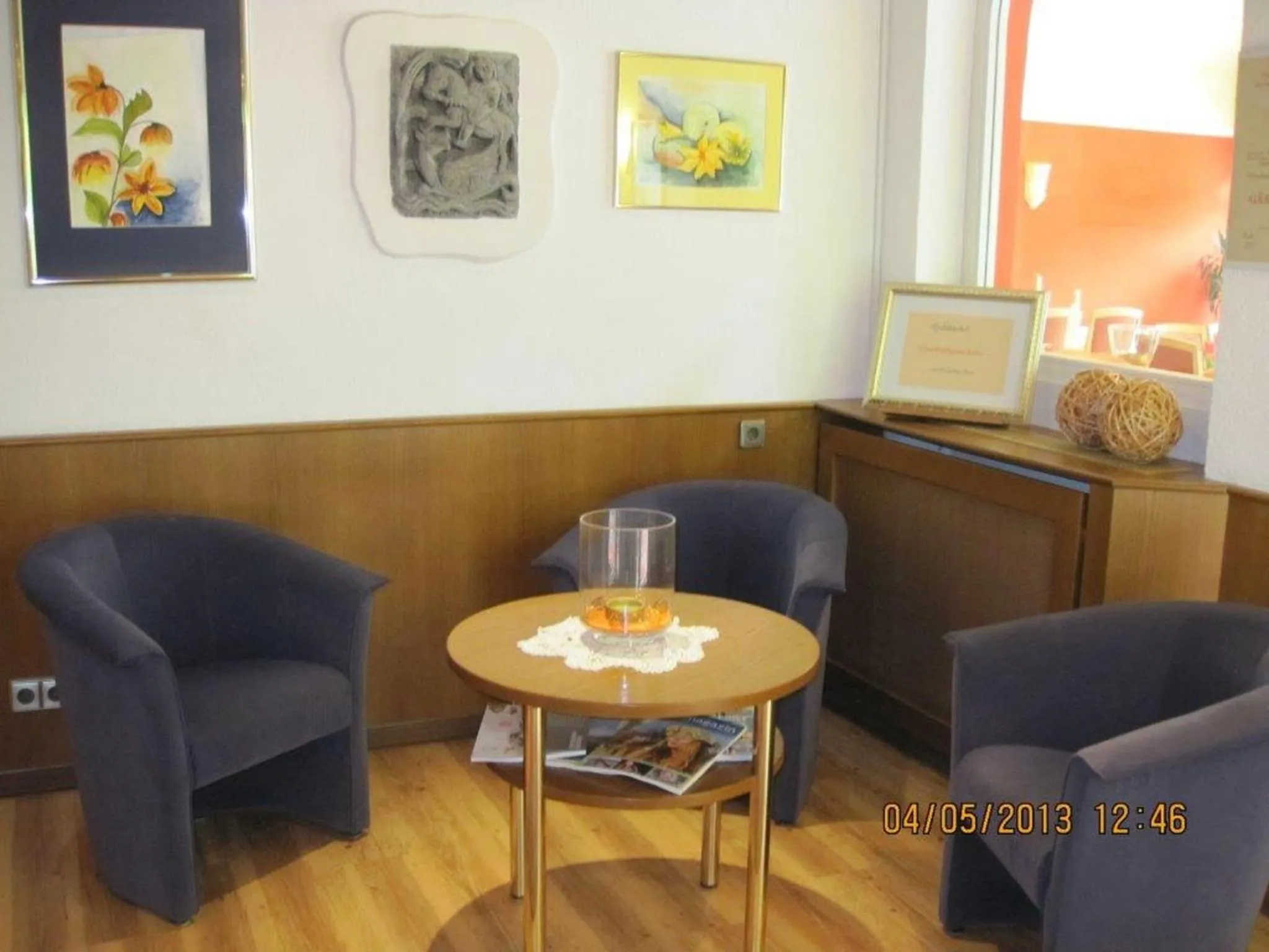 Decorative detail in Hotel Goldbächel