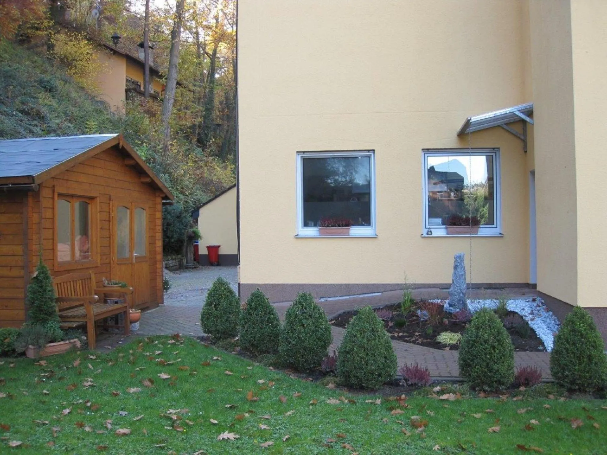 Garden in Hotel Goldbächel