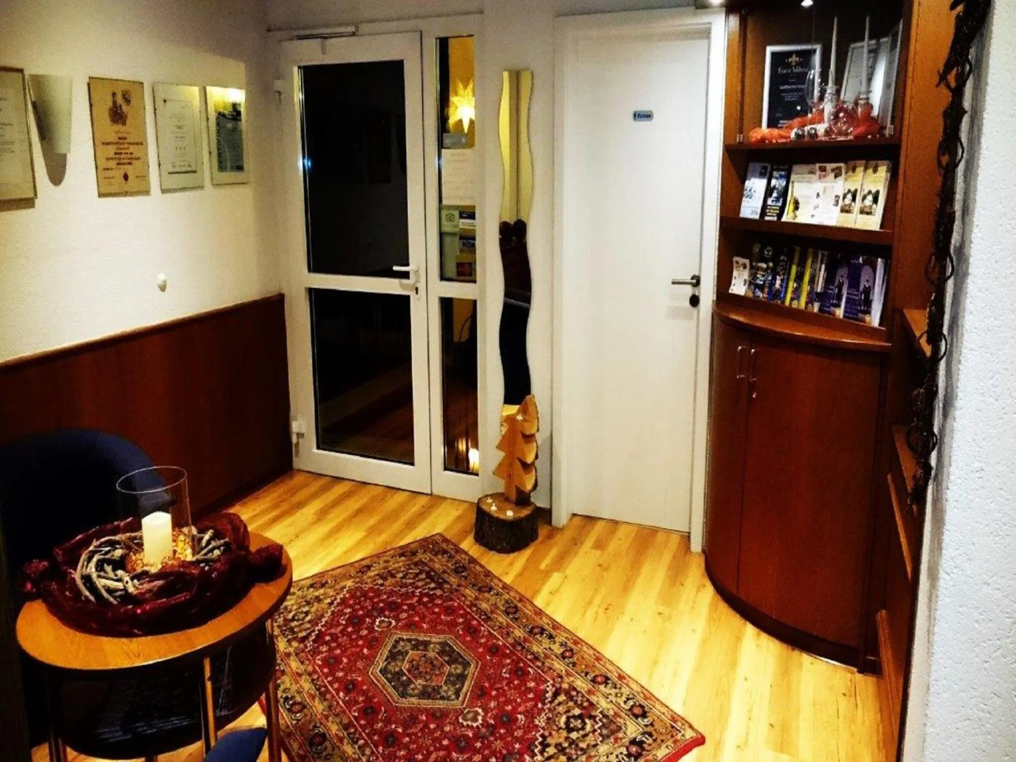 Decorative detail in Hotel Goldbächel