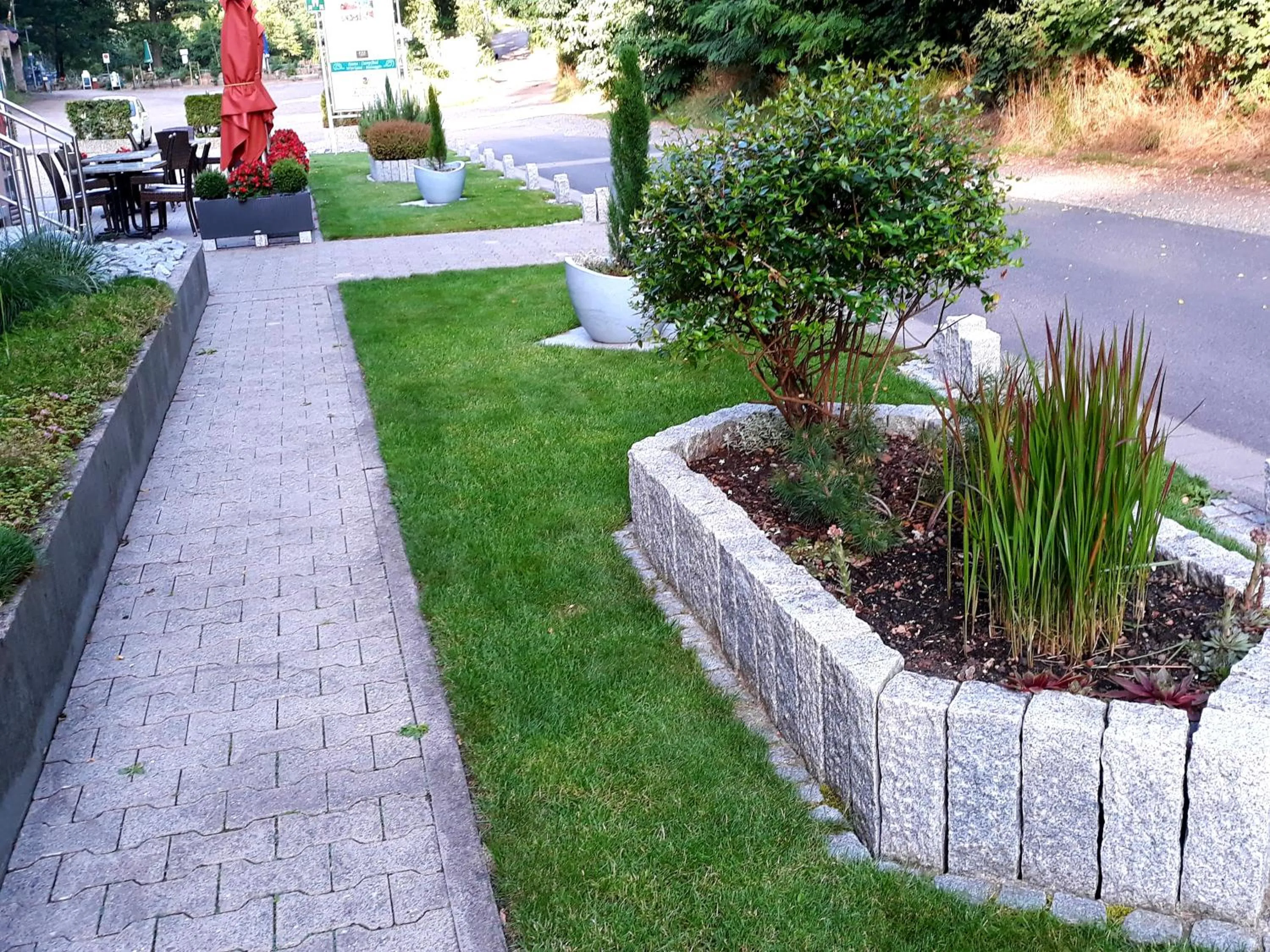 Garden in Hotel Goldbächel
