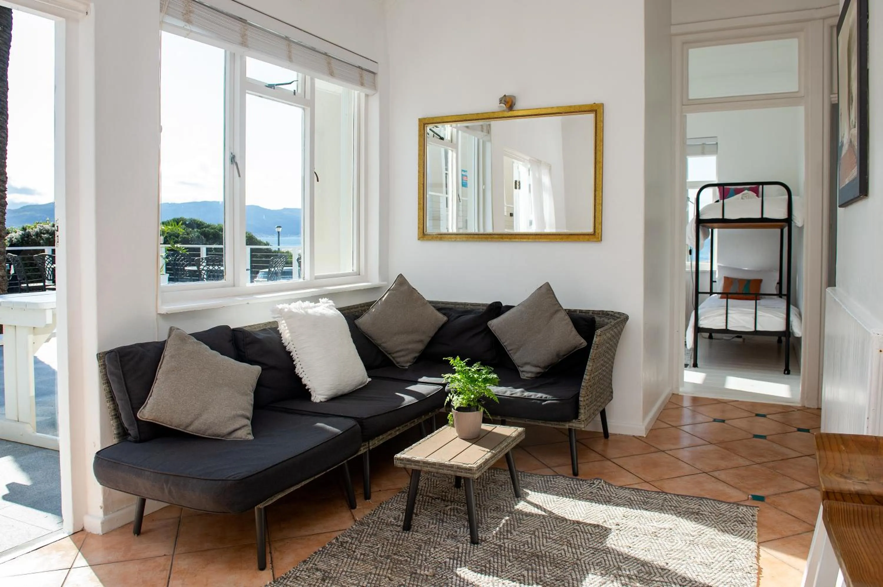 Living room in Boulders Beach Hotel, Cafe and Curio shop
