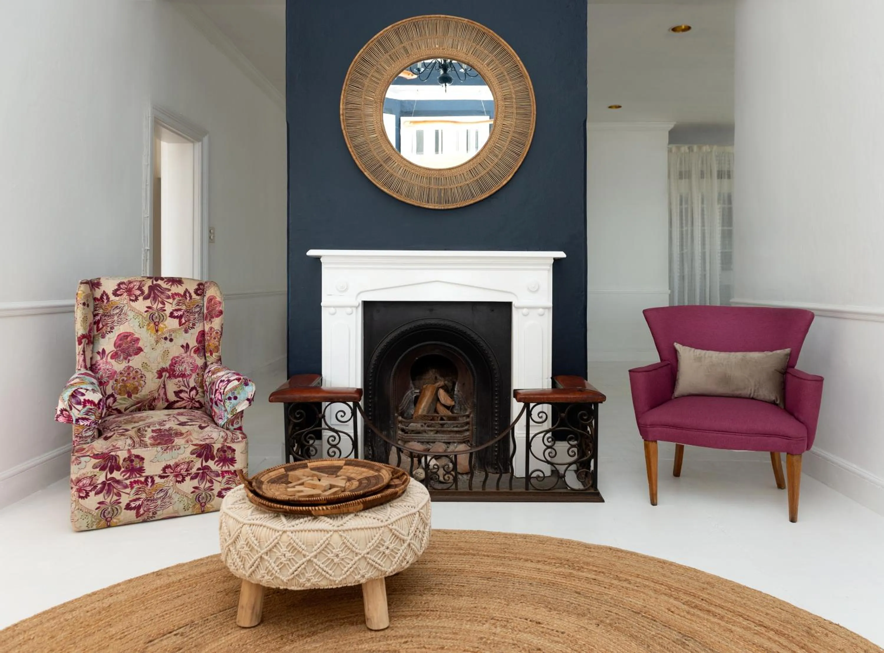 Seating area in Boulders Beach Hotel, Cafe and Curio shop