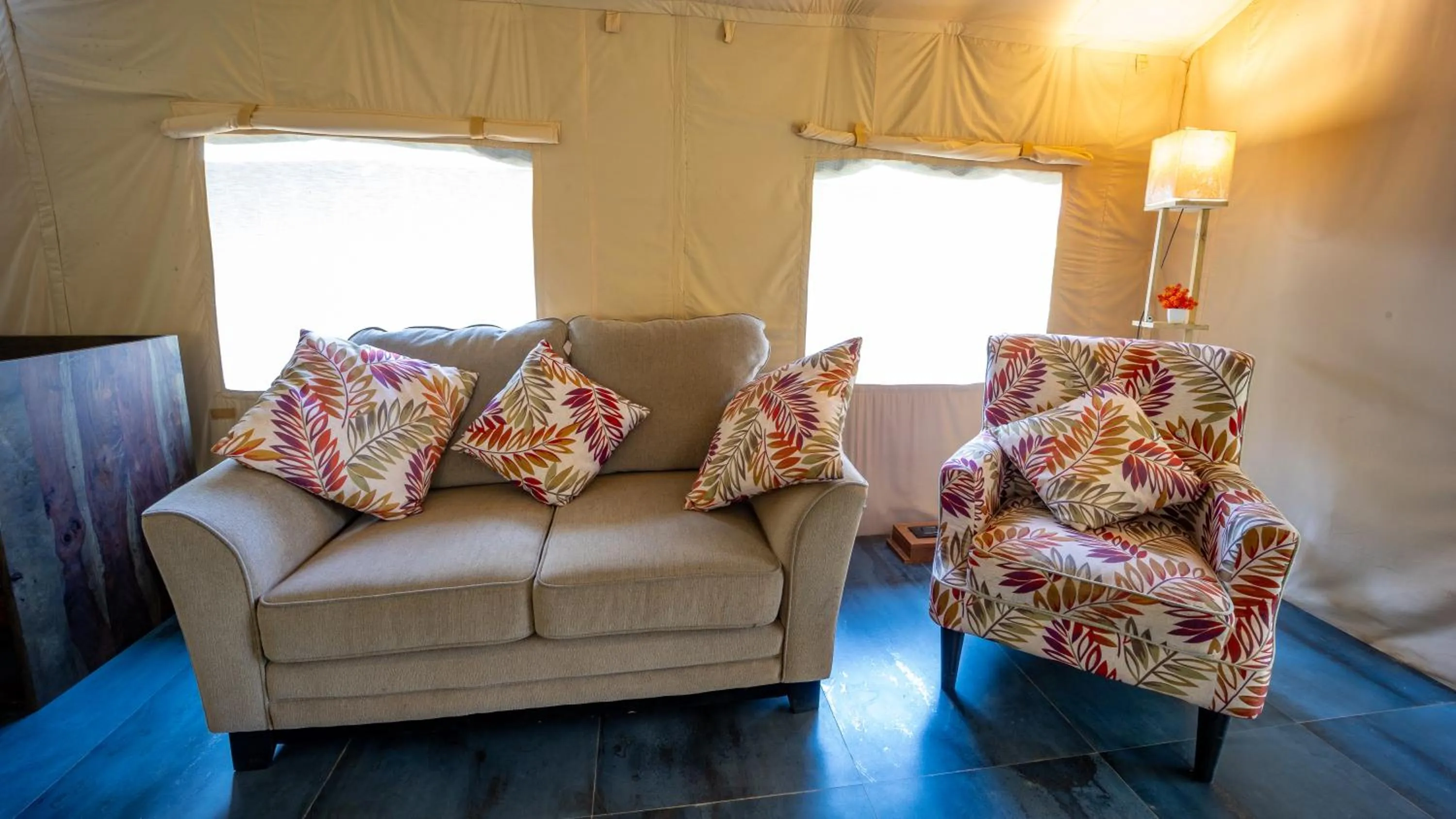 Living room in Three Hills Resort Coorg