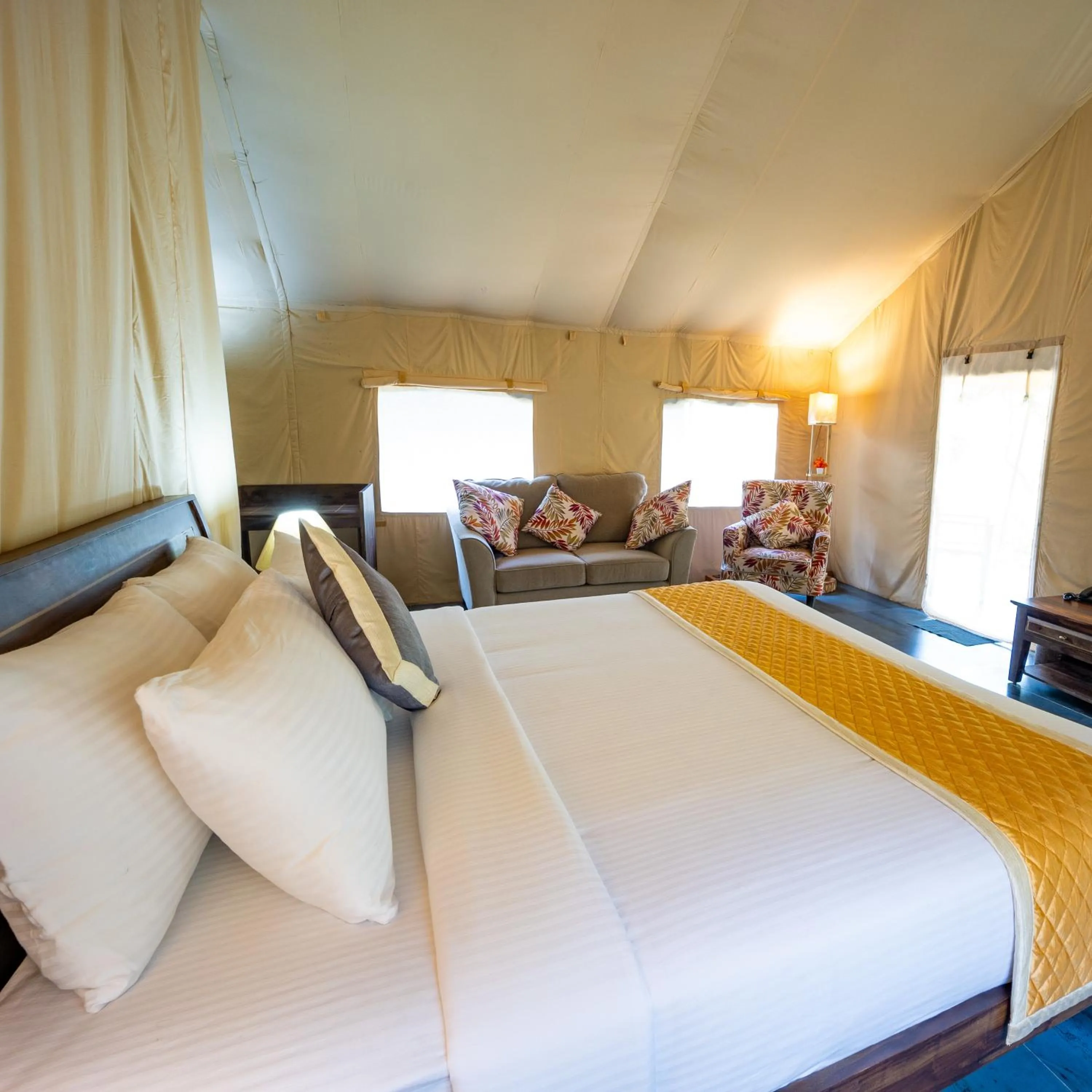 Bedroom, Bed in Three Hills Resort Coorg