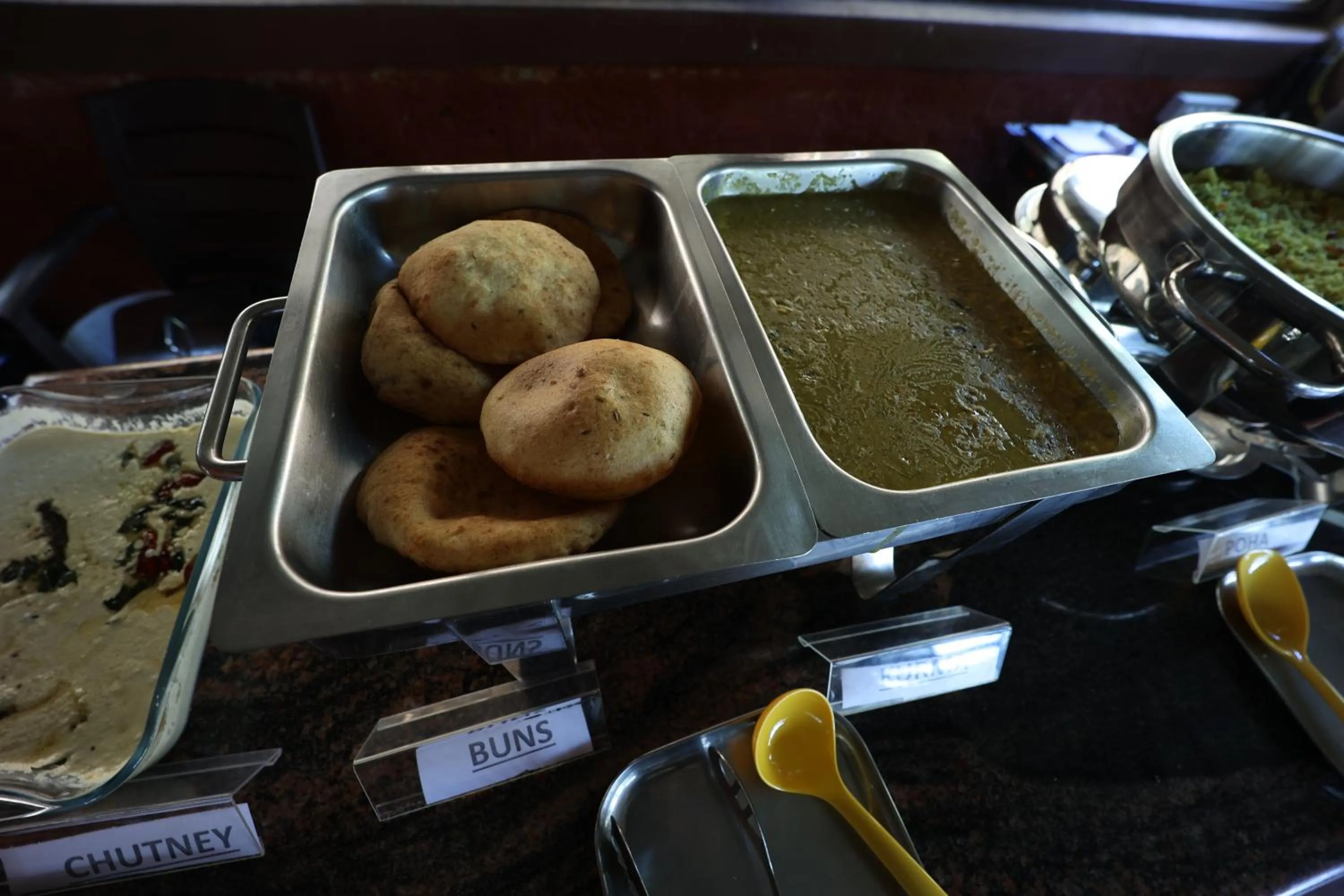 Breakfast in Three Hills Resort Coorg