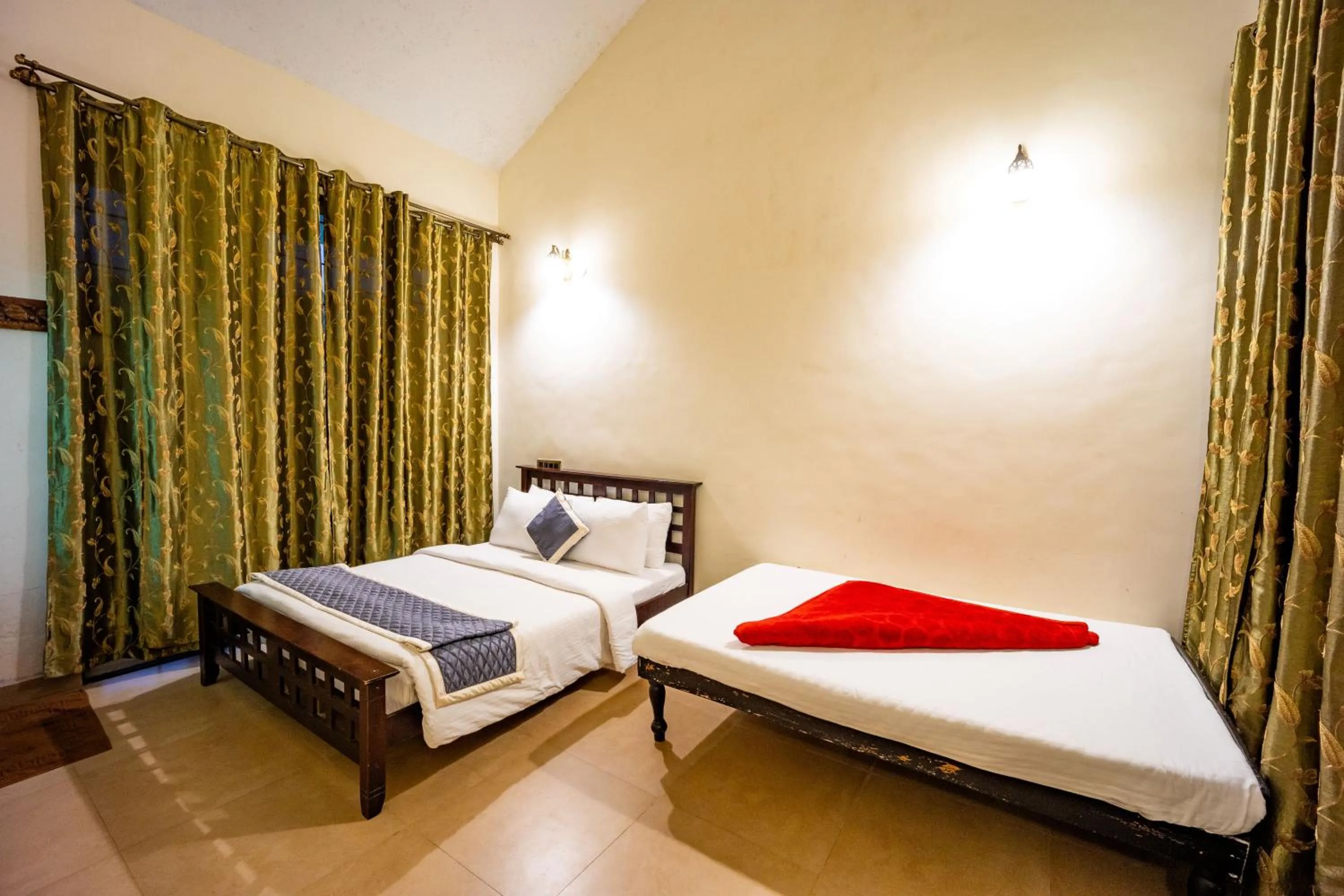 Bedroom, Bed in Three Hills Resort Coorg