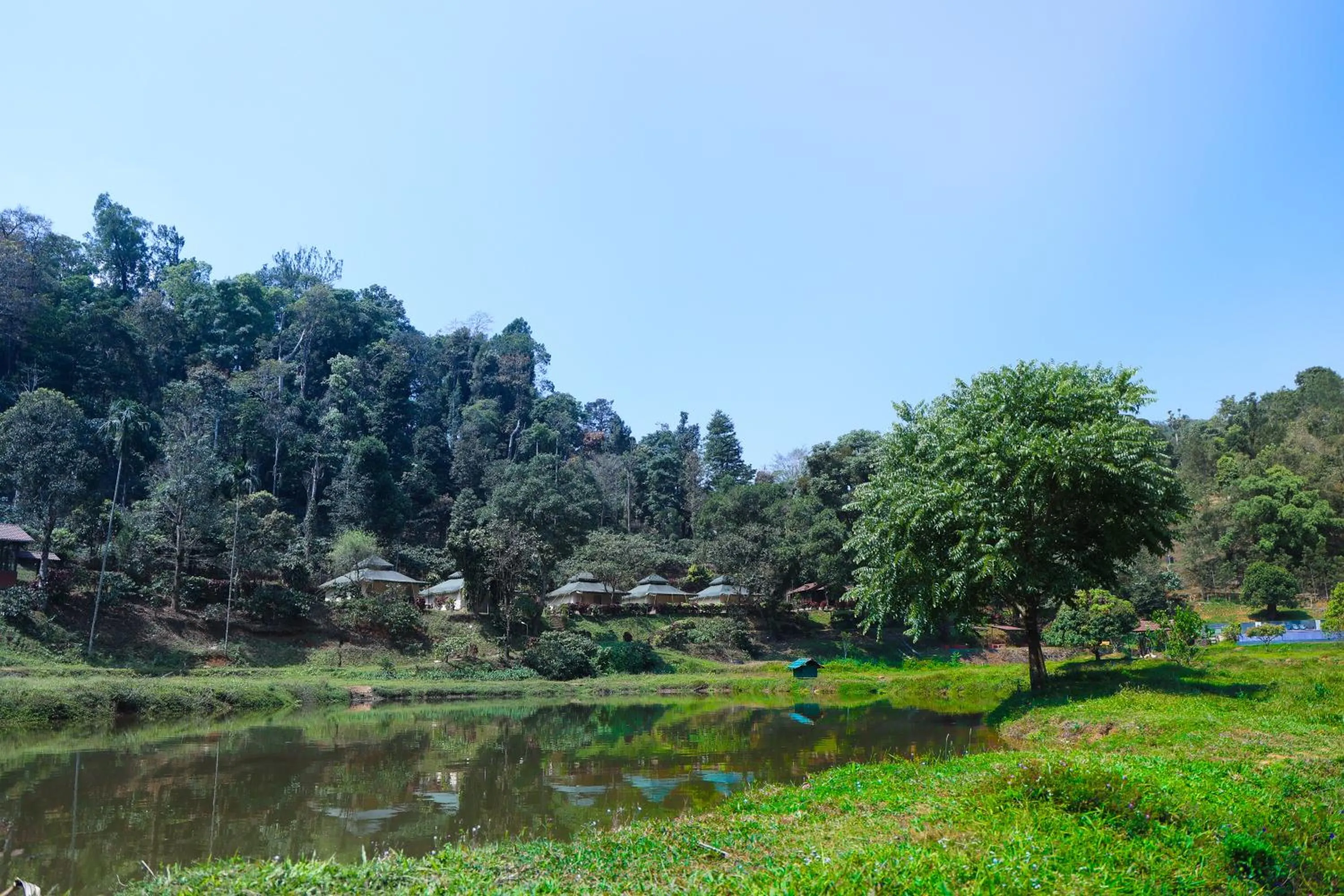 Facade/entrance in Three Hills Resort Coorg