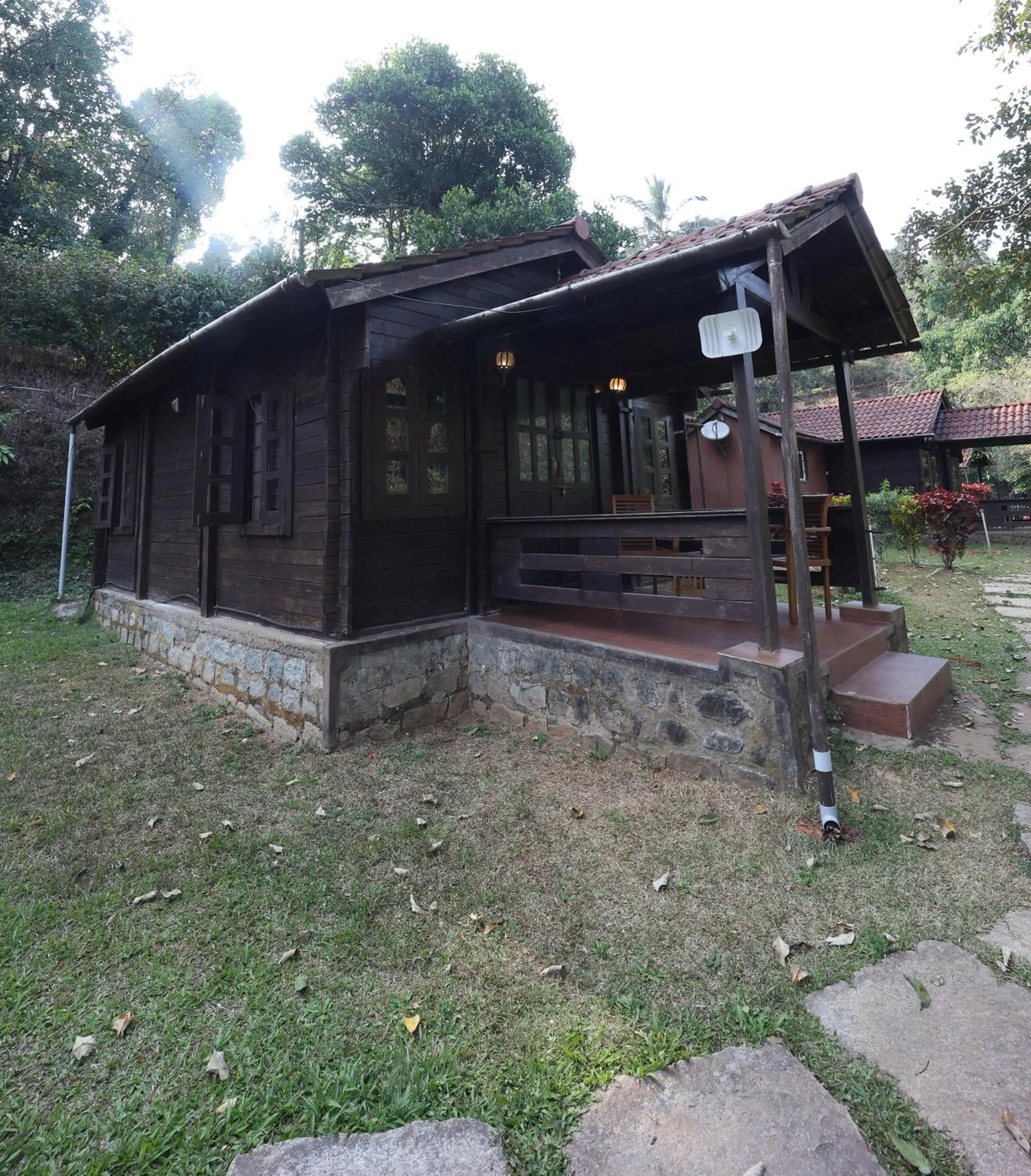 Patio in Three Hills Resort Coorg