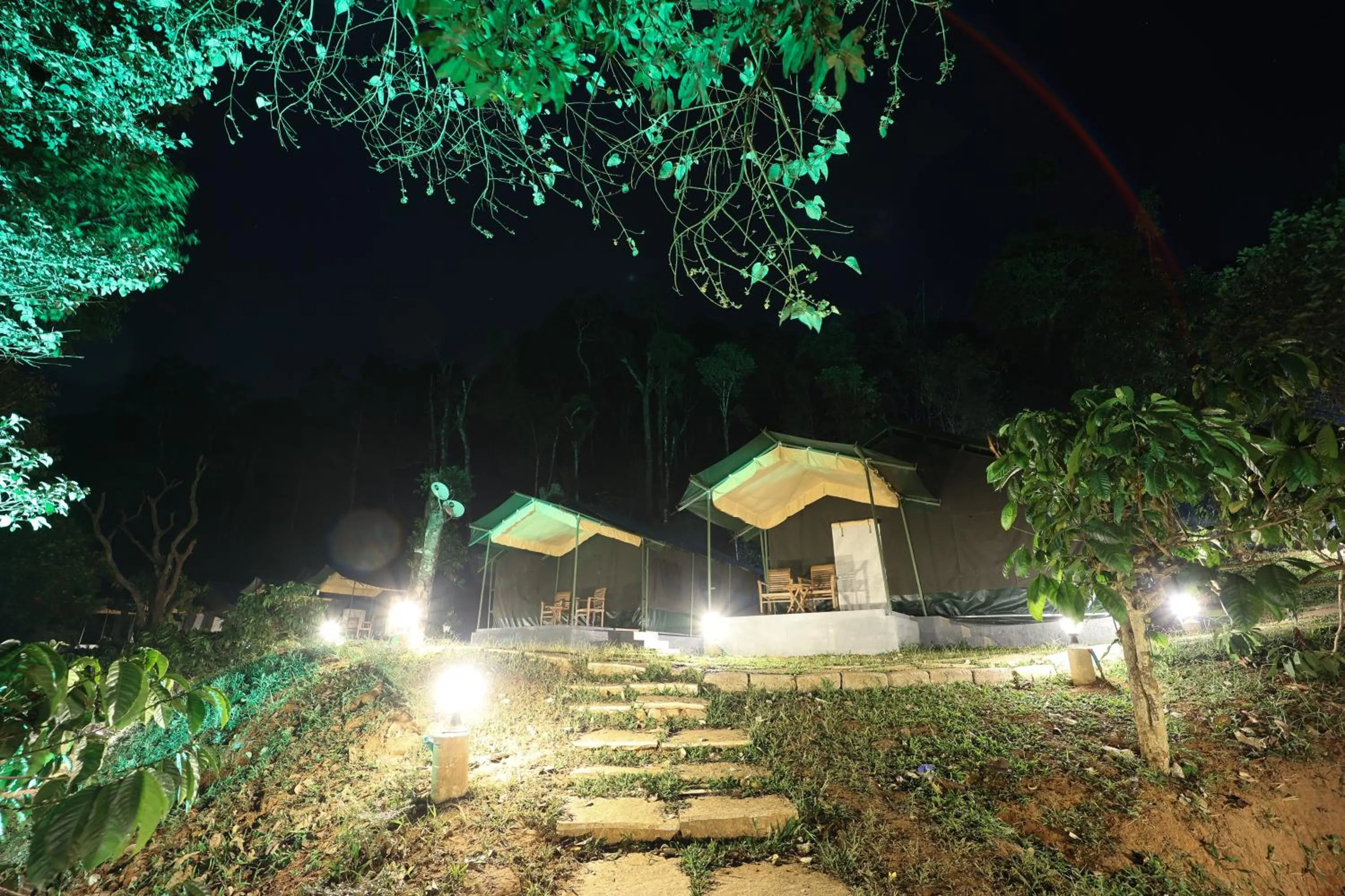 Night in Three Hills Resort Coorg