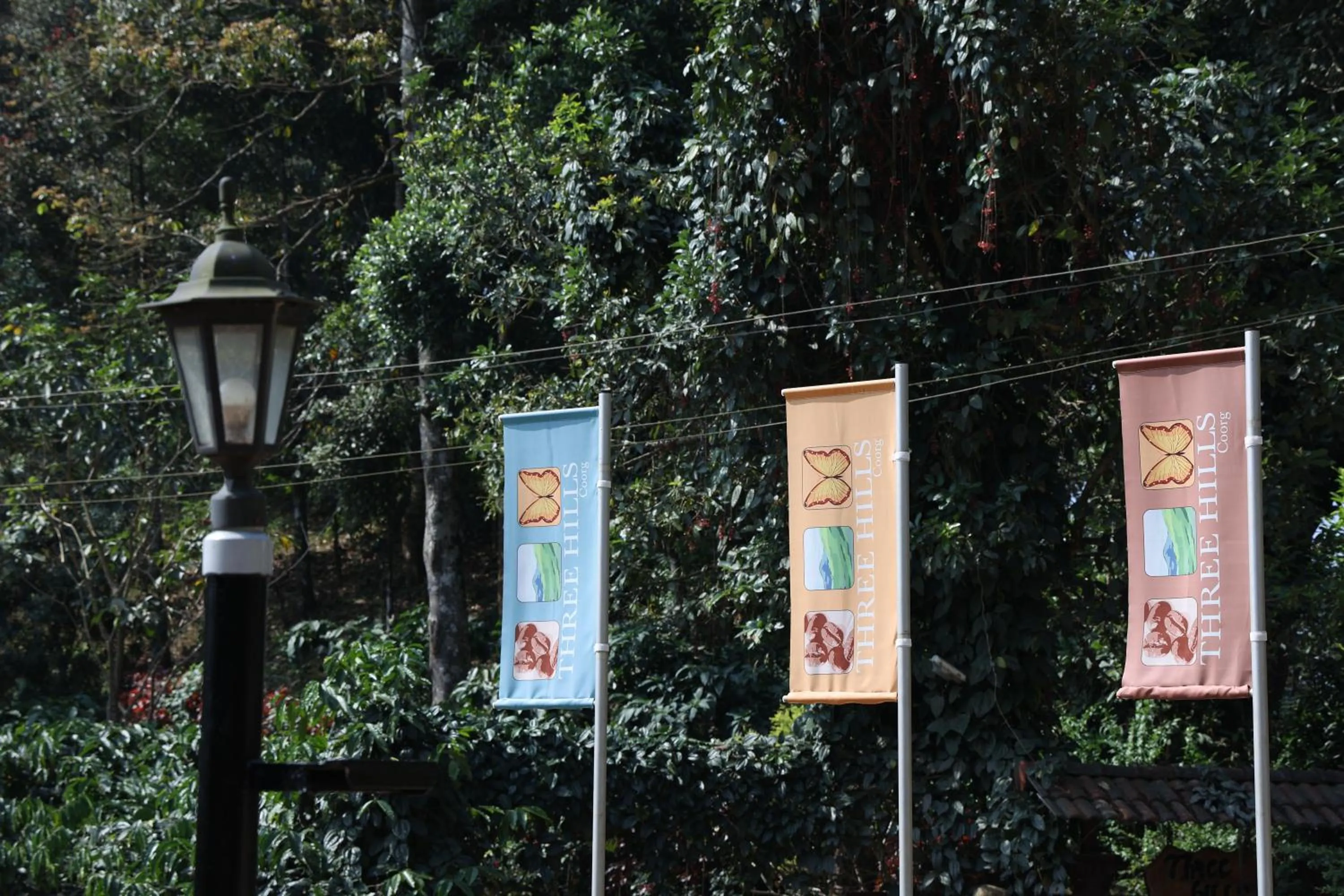 Facade/entrance in Three Hills Resort Coorg