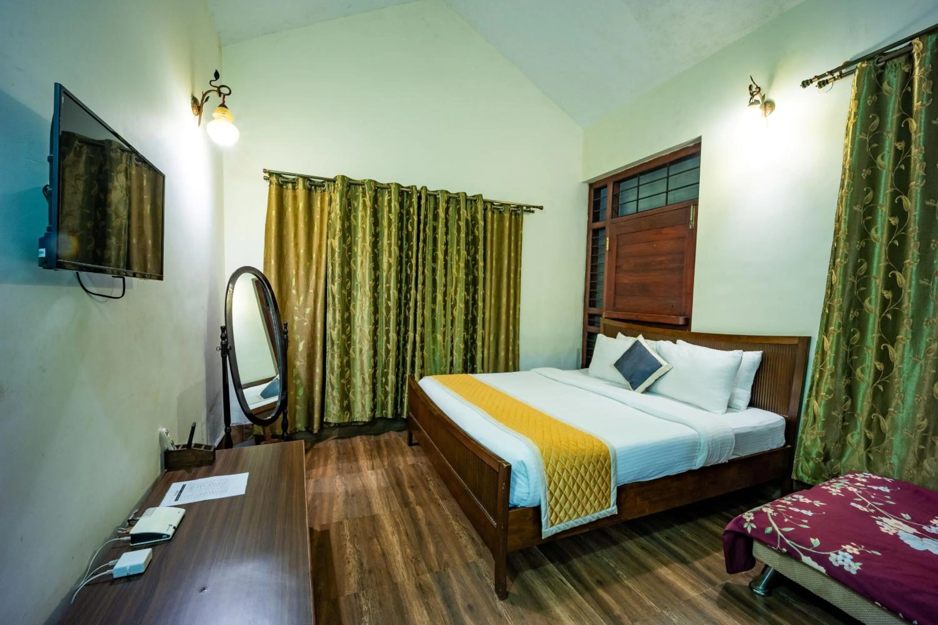 Bedroom, Bed in Three Hills Resort Coorg