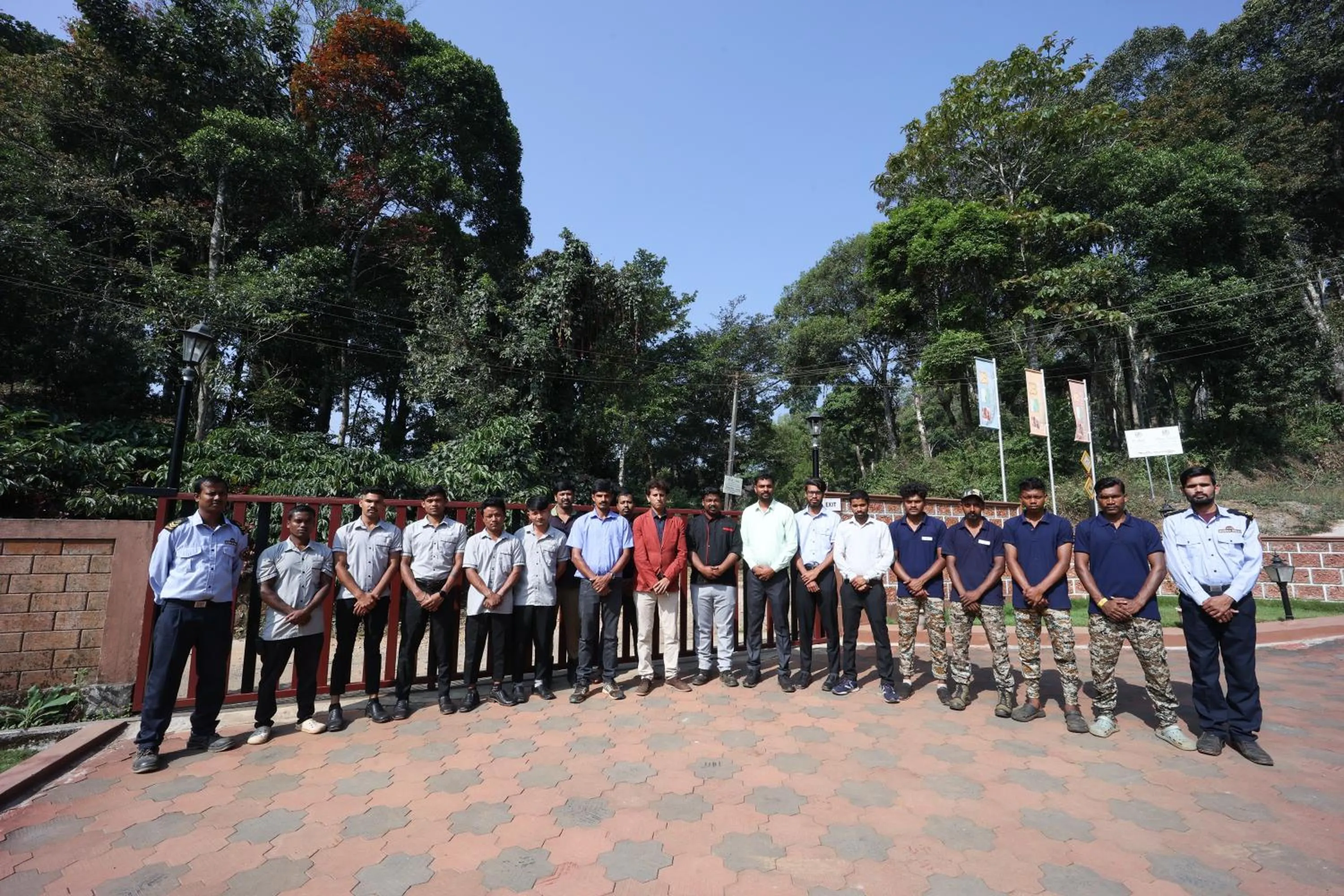 Staff in Three Hills Resort Coorg