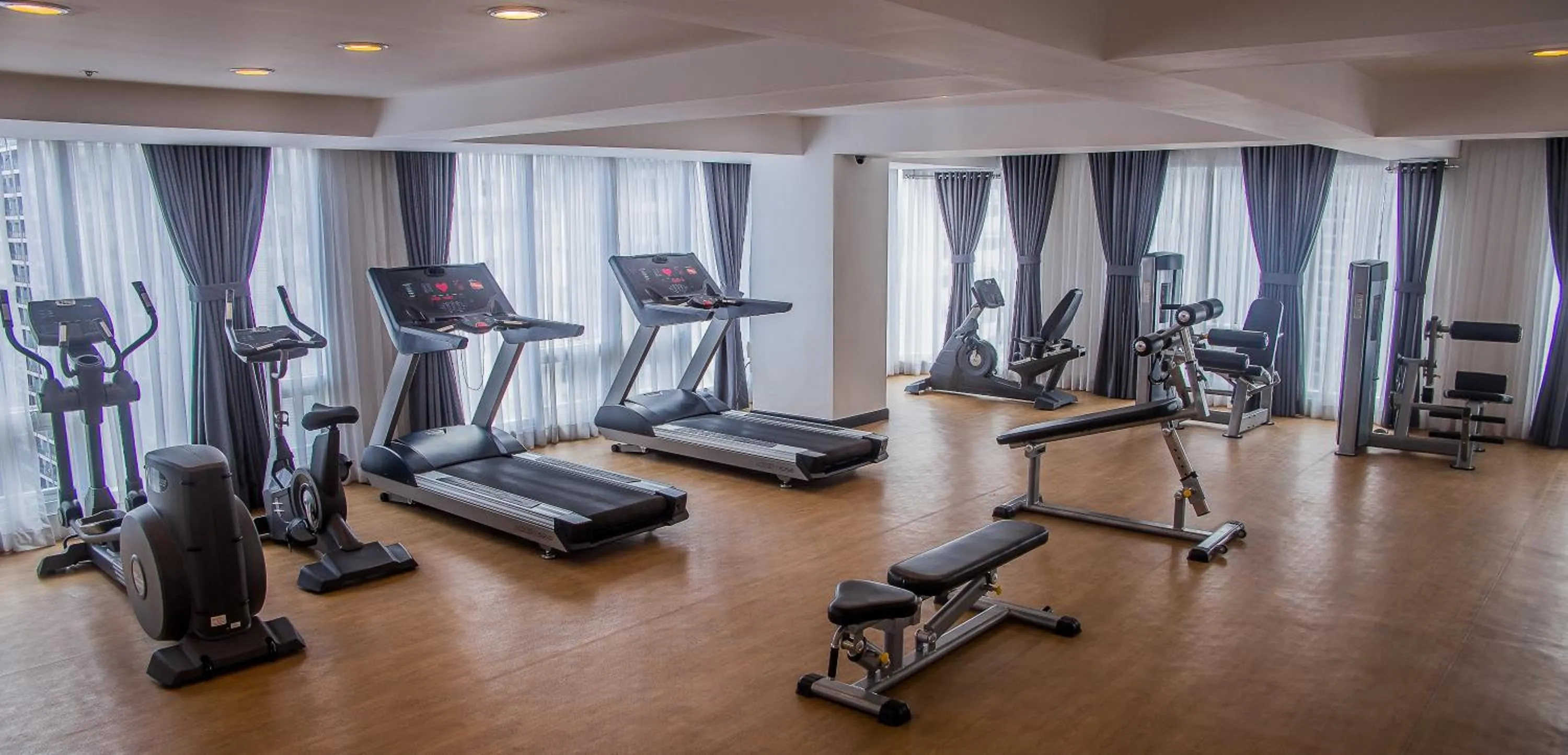 Fitness centre/facilities in Y2 Residence Hotel Managed by HII