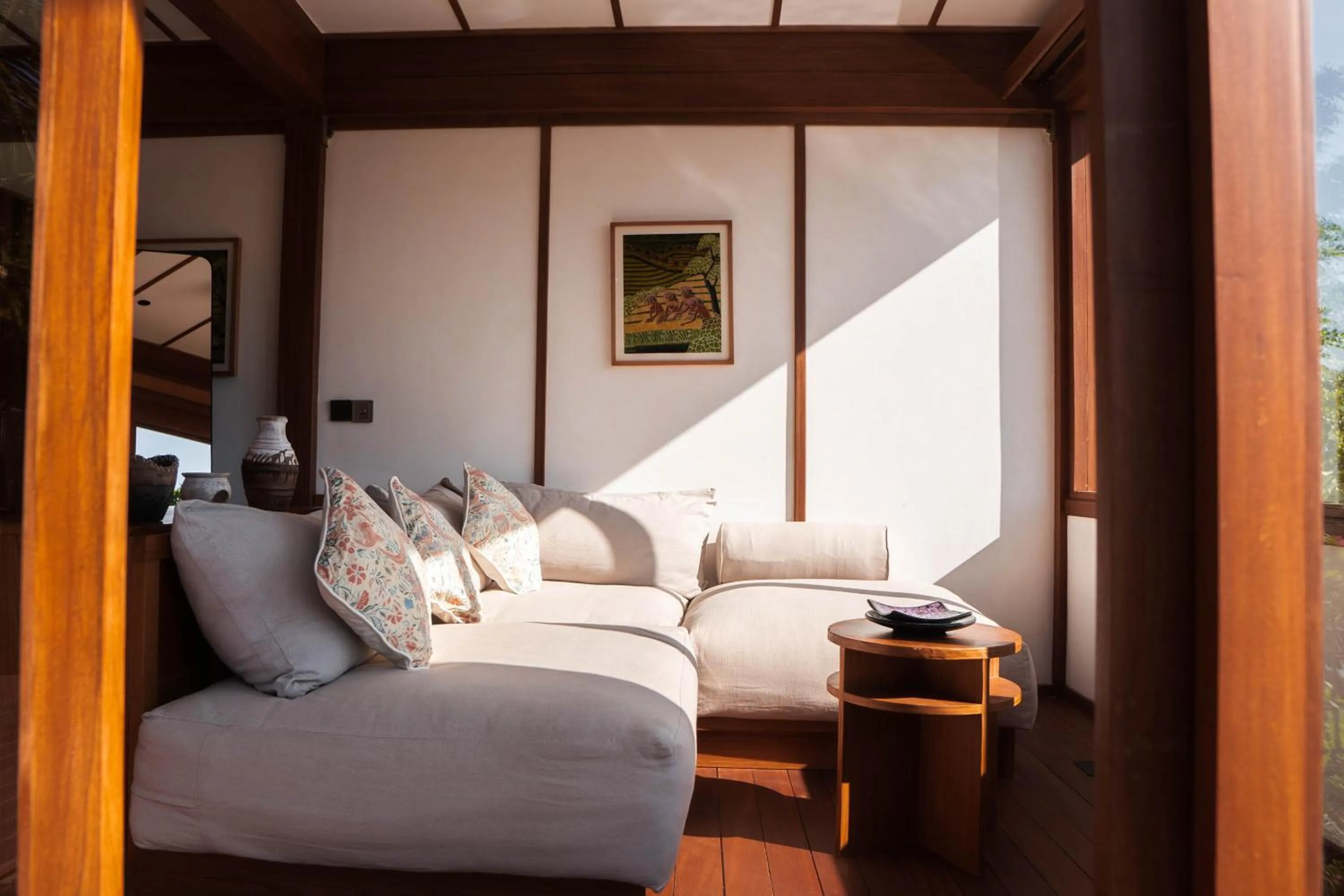 Living room in Grün Ubud