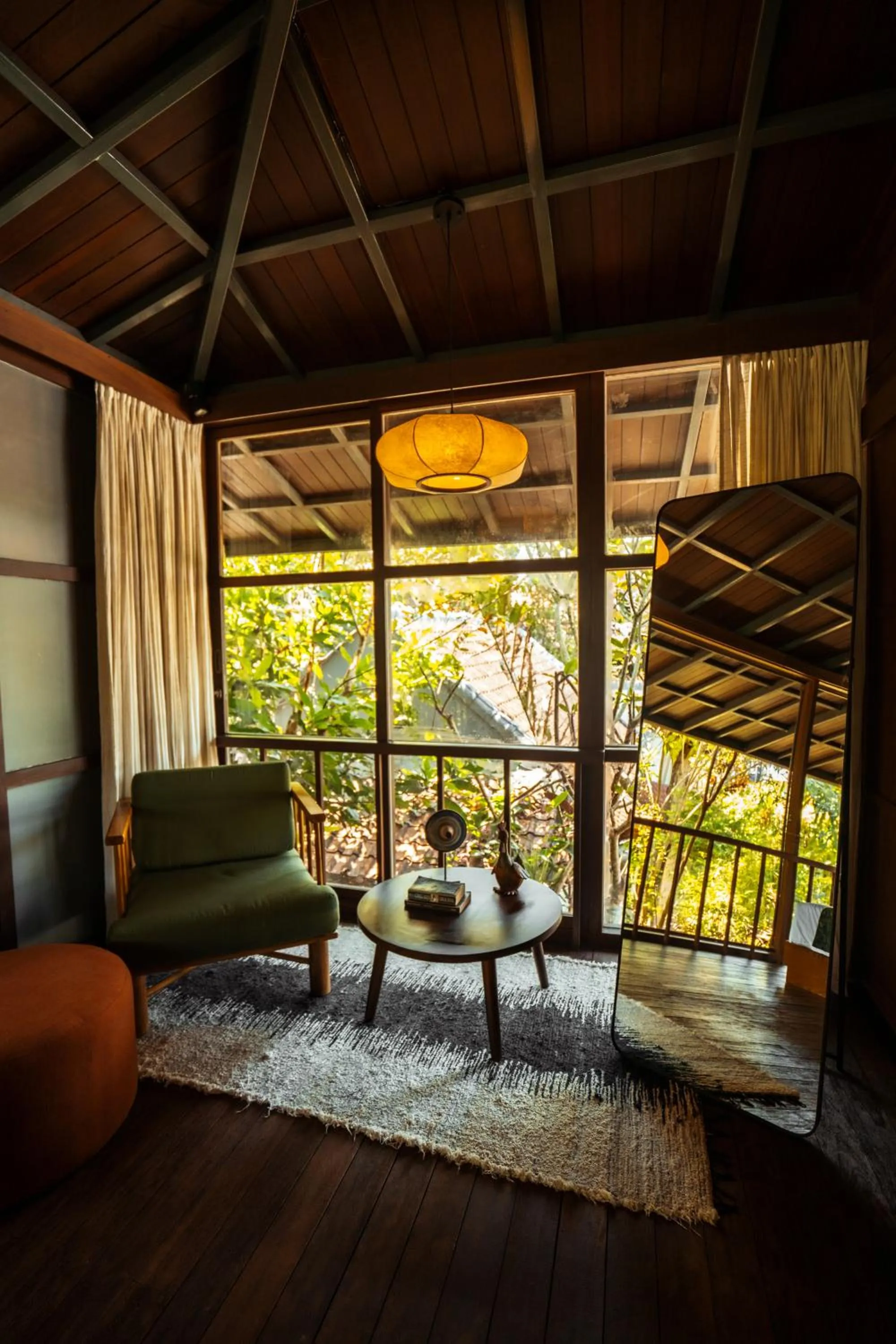 Living room in Grün Ubud