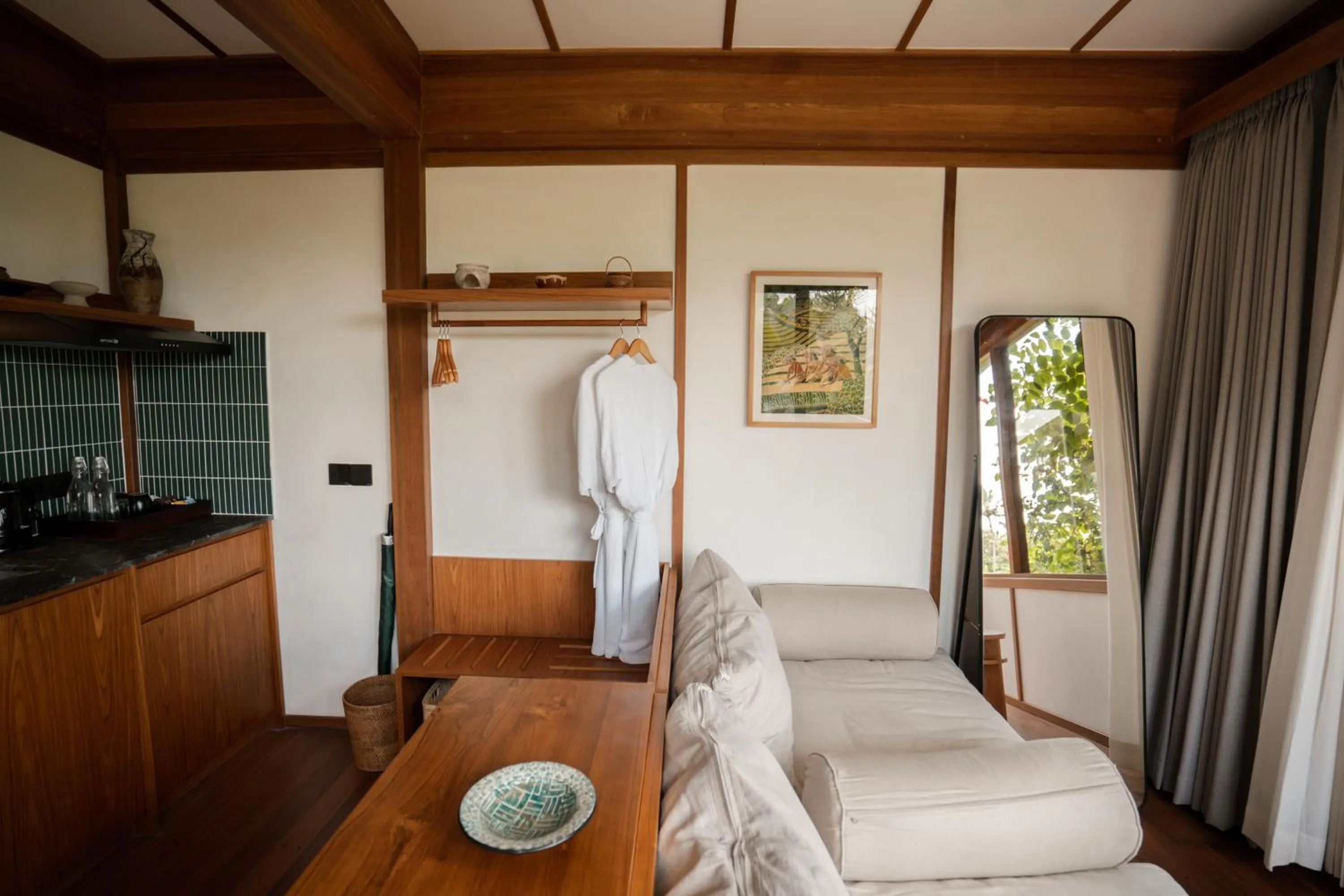 Living room in Grün Ubud