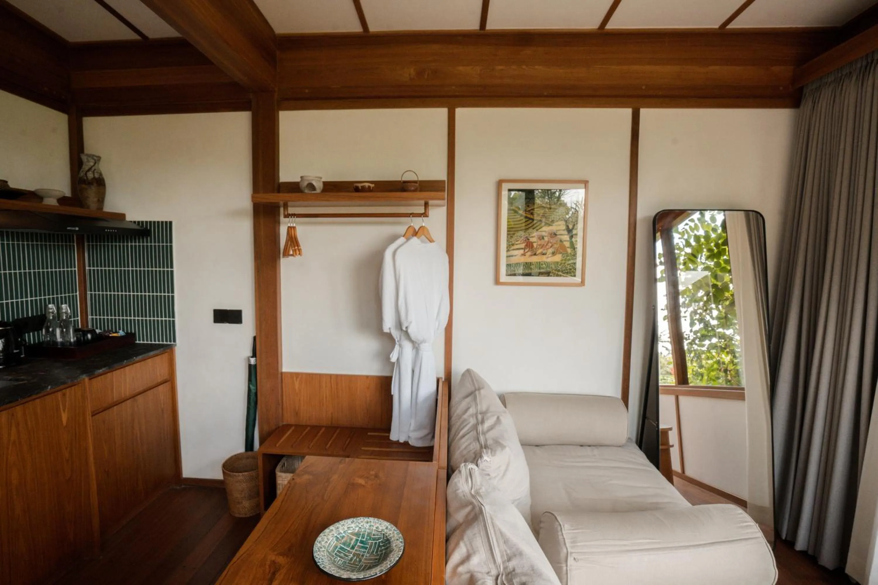 Living room in Grün Ubud