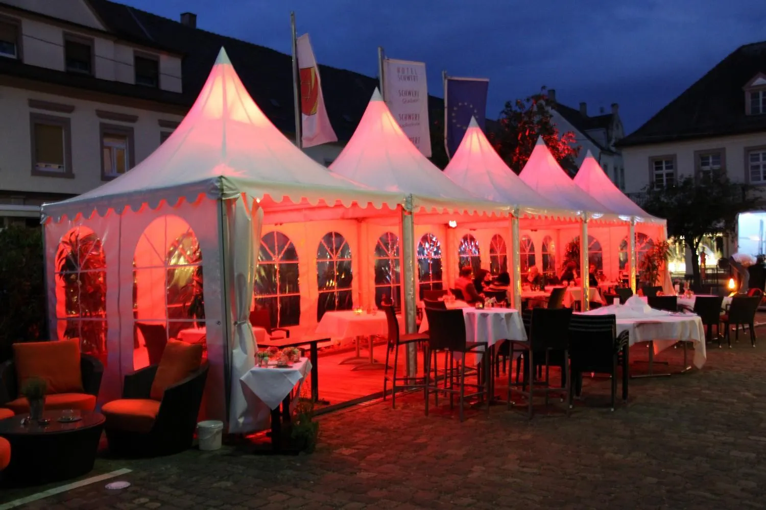 Balcony/Terrace in Hotel Schwert