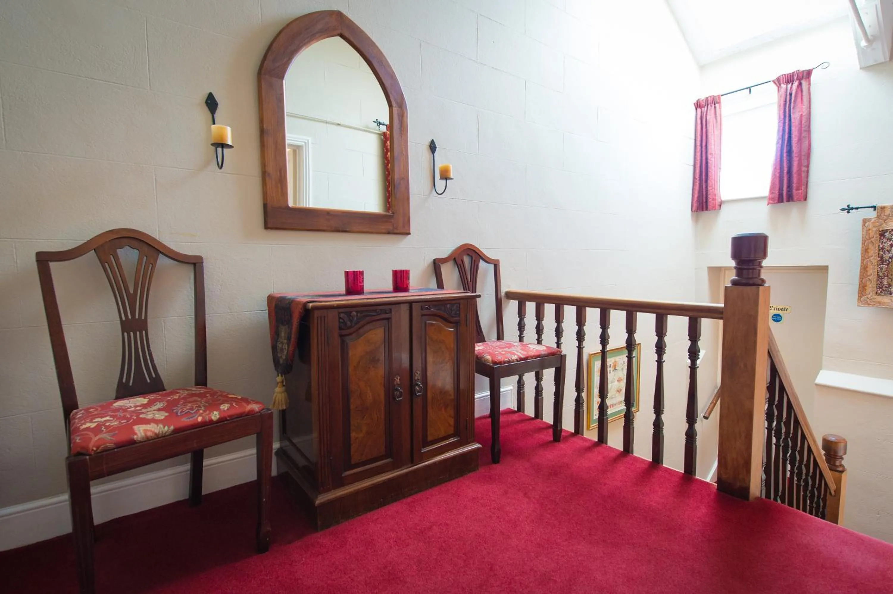 Seating area, Bed in Victoria House Room Only Accommodation