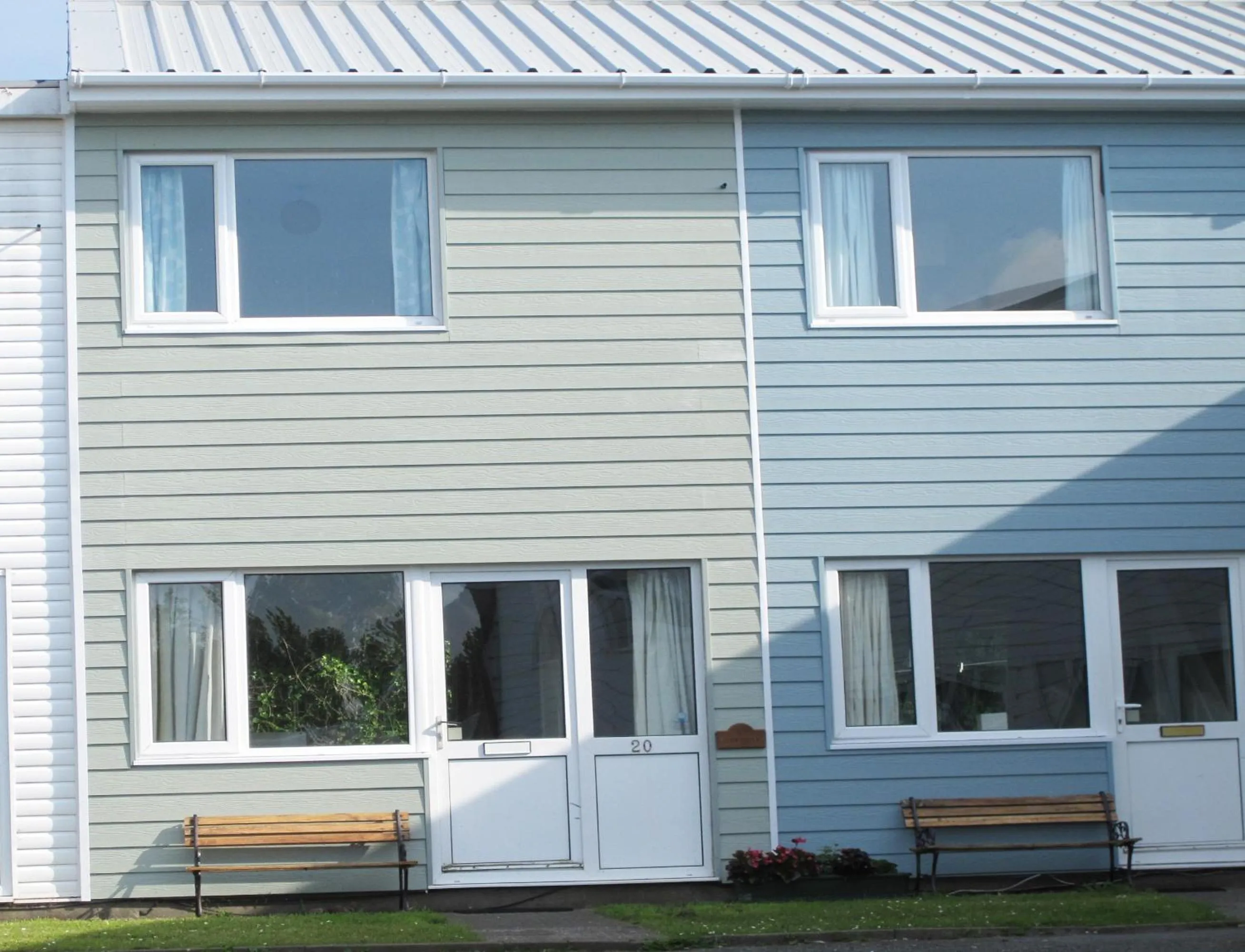 Property building in Freshwater Bay Holiday Cottages