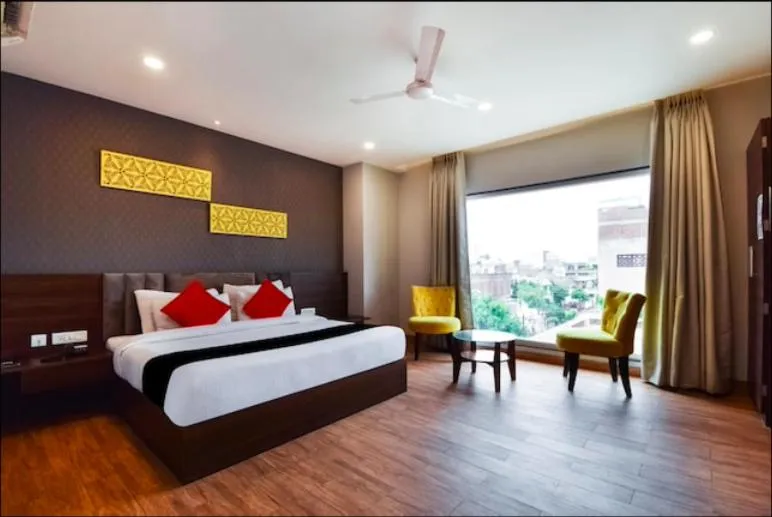 Bed in Ka10 SQUARE HOTEL & BANQUETS