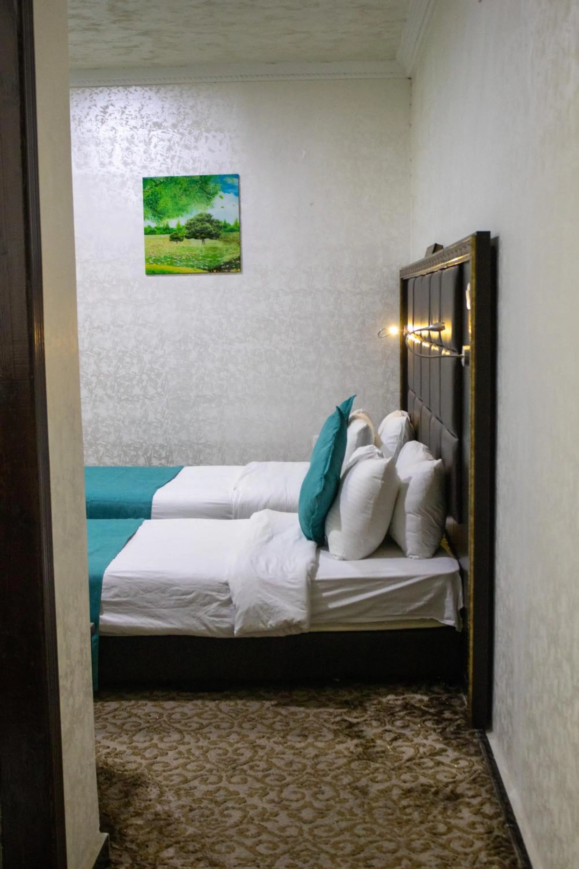 Bed in The Castle Hotel