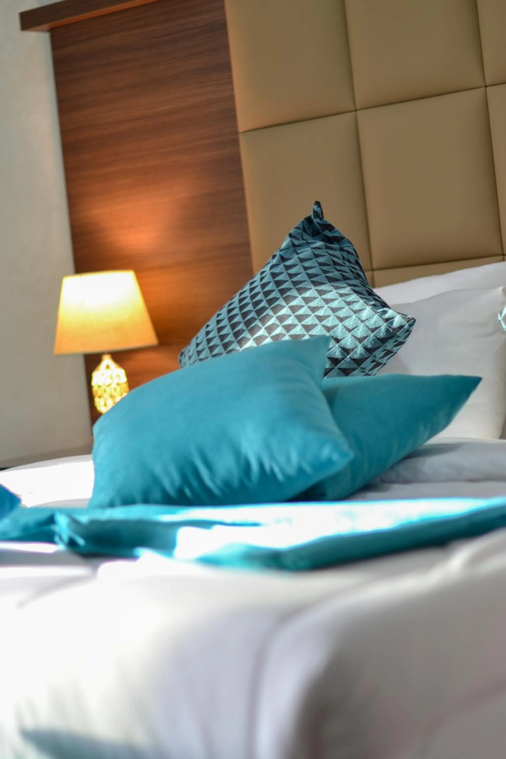 Bed in The Castle Hotel