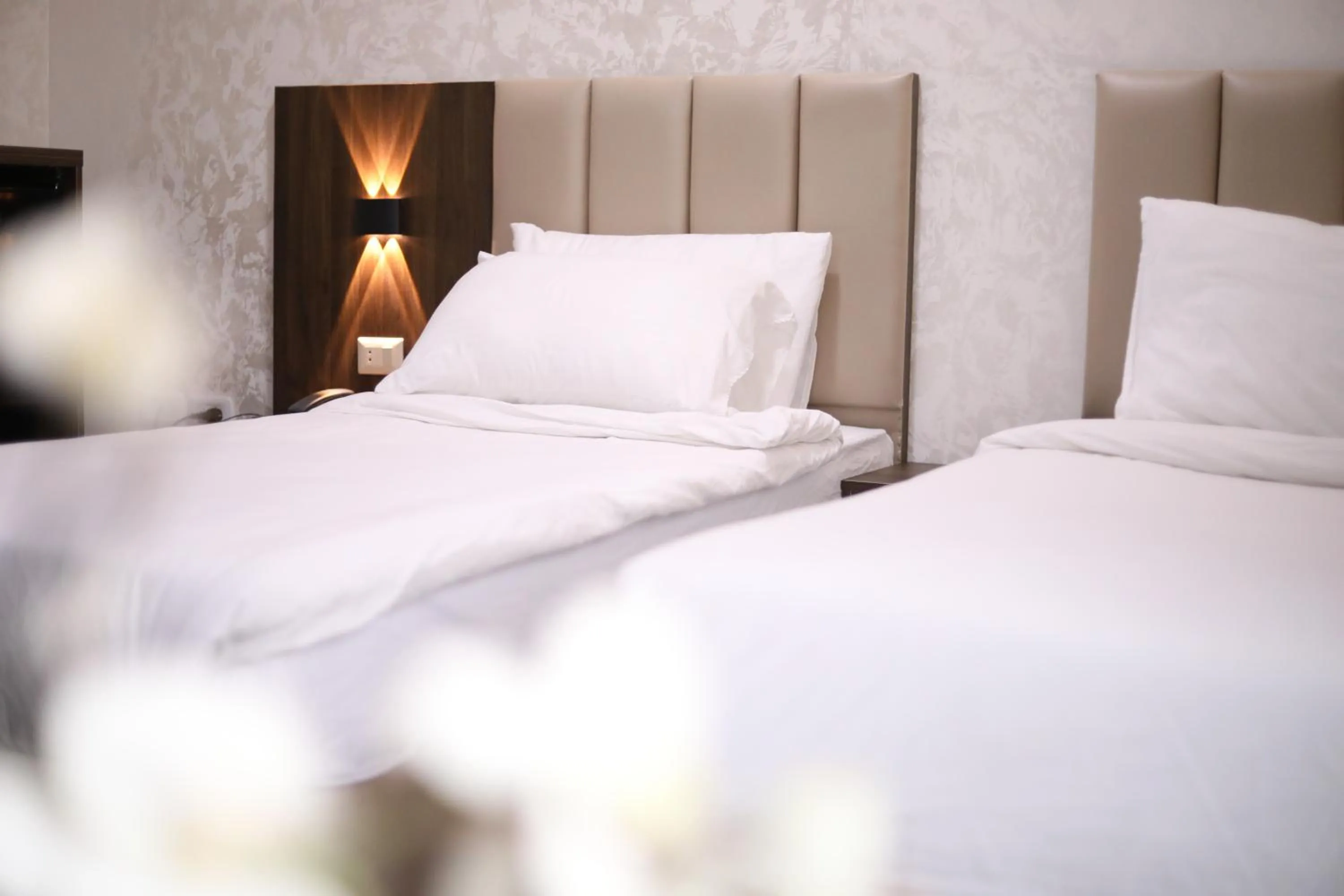 Bed in The Castle Hotel