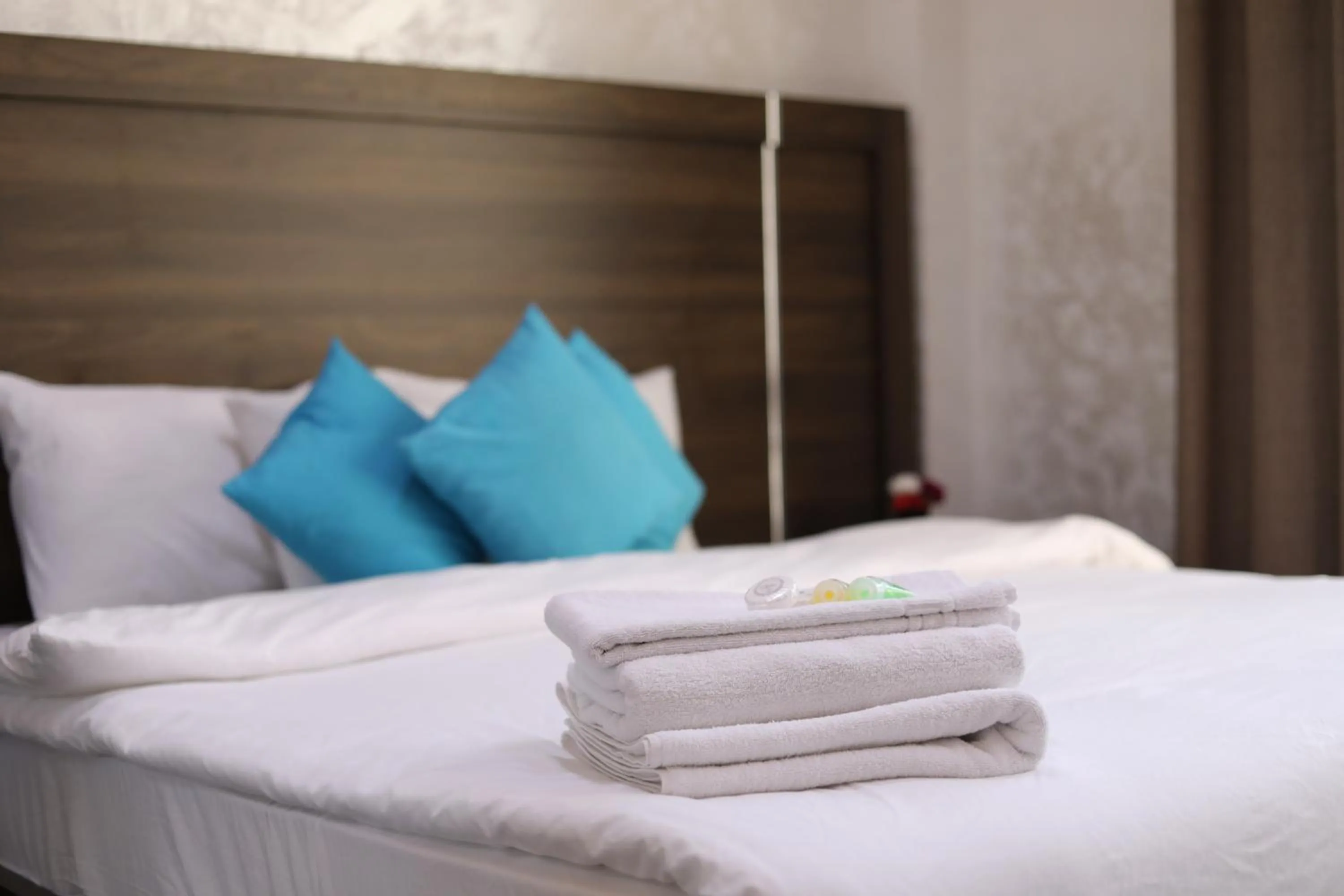 Bed in The Castle Hotel