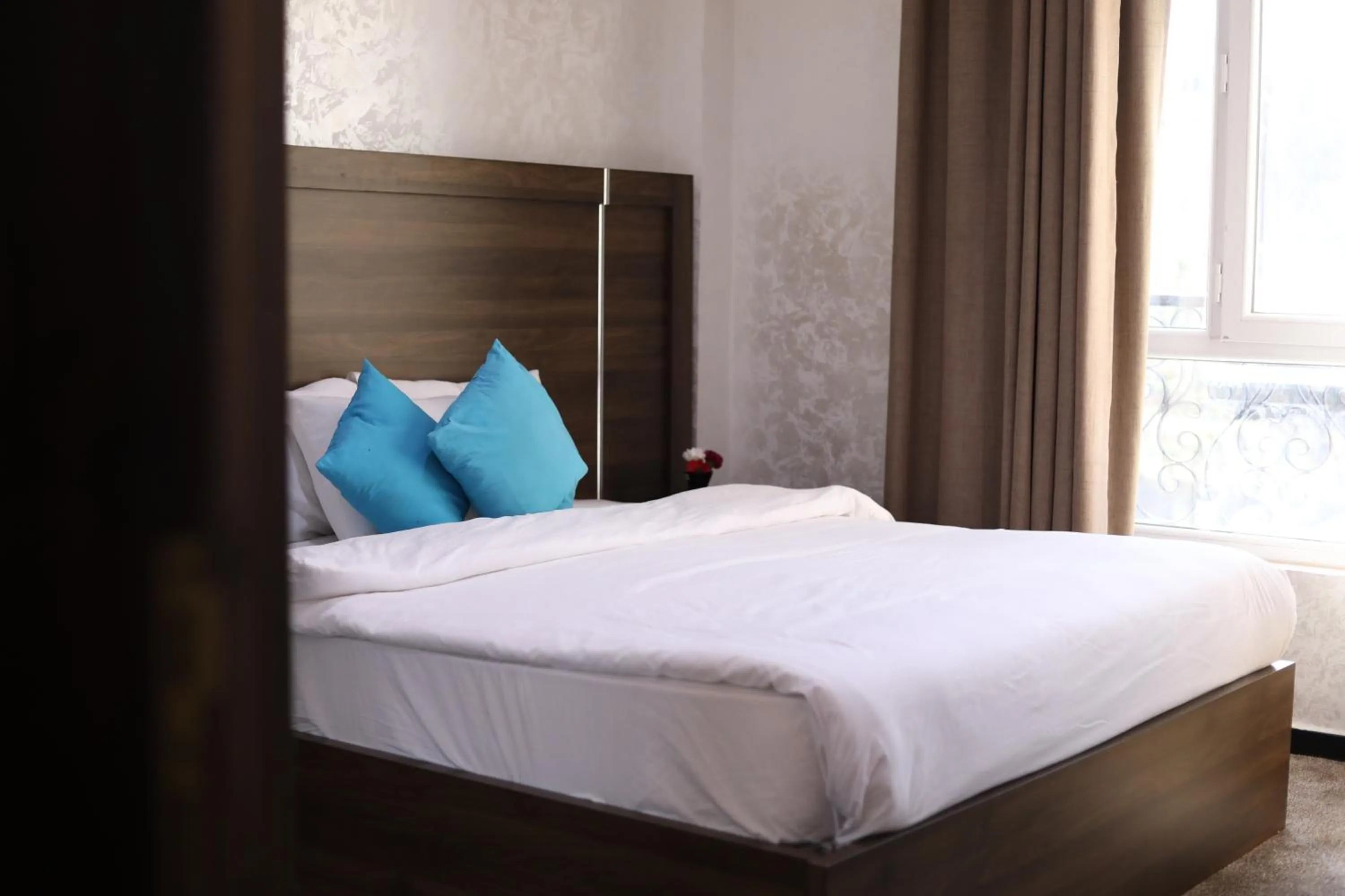 Bed in The Castle Hotel