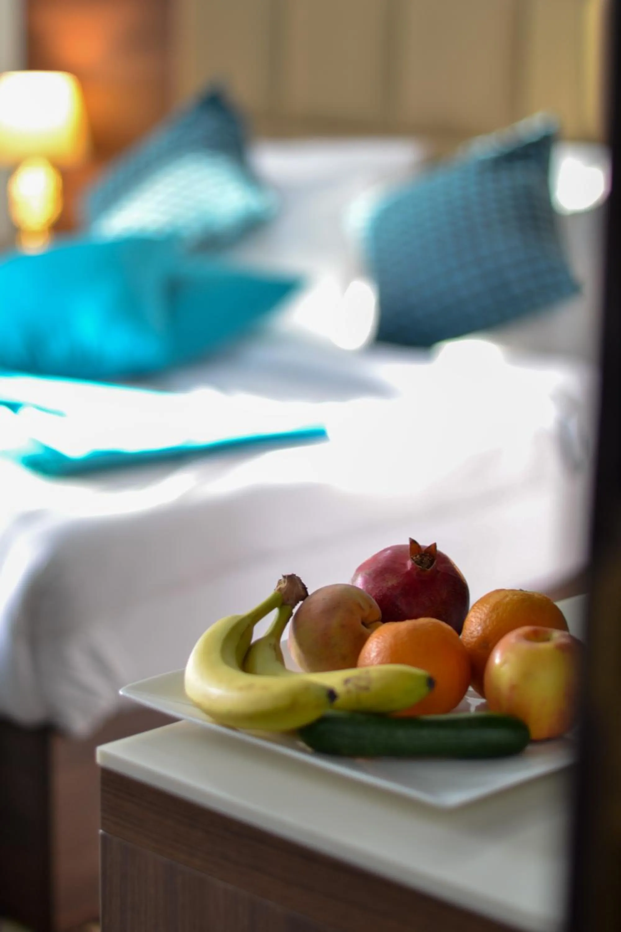 Bed in The Castle Hotel