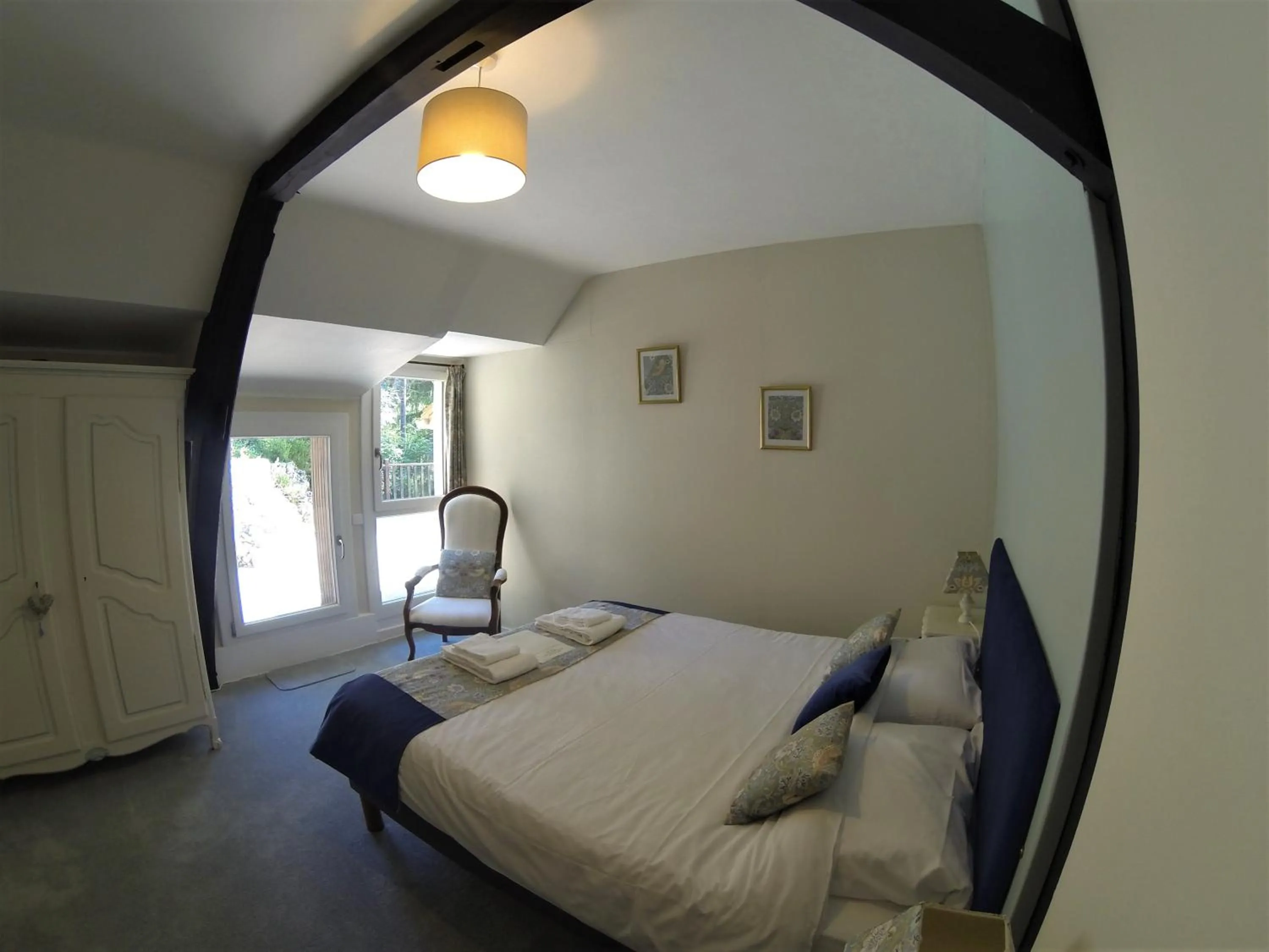 Bedroom, Bed in Auberge de la Sagne