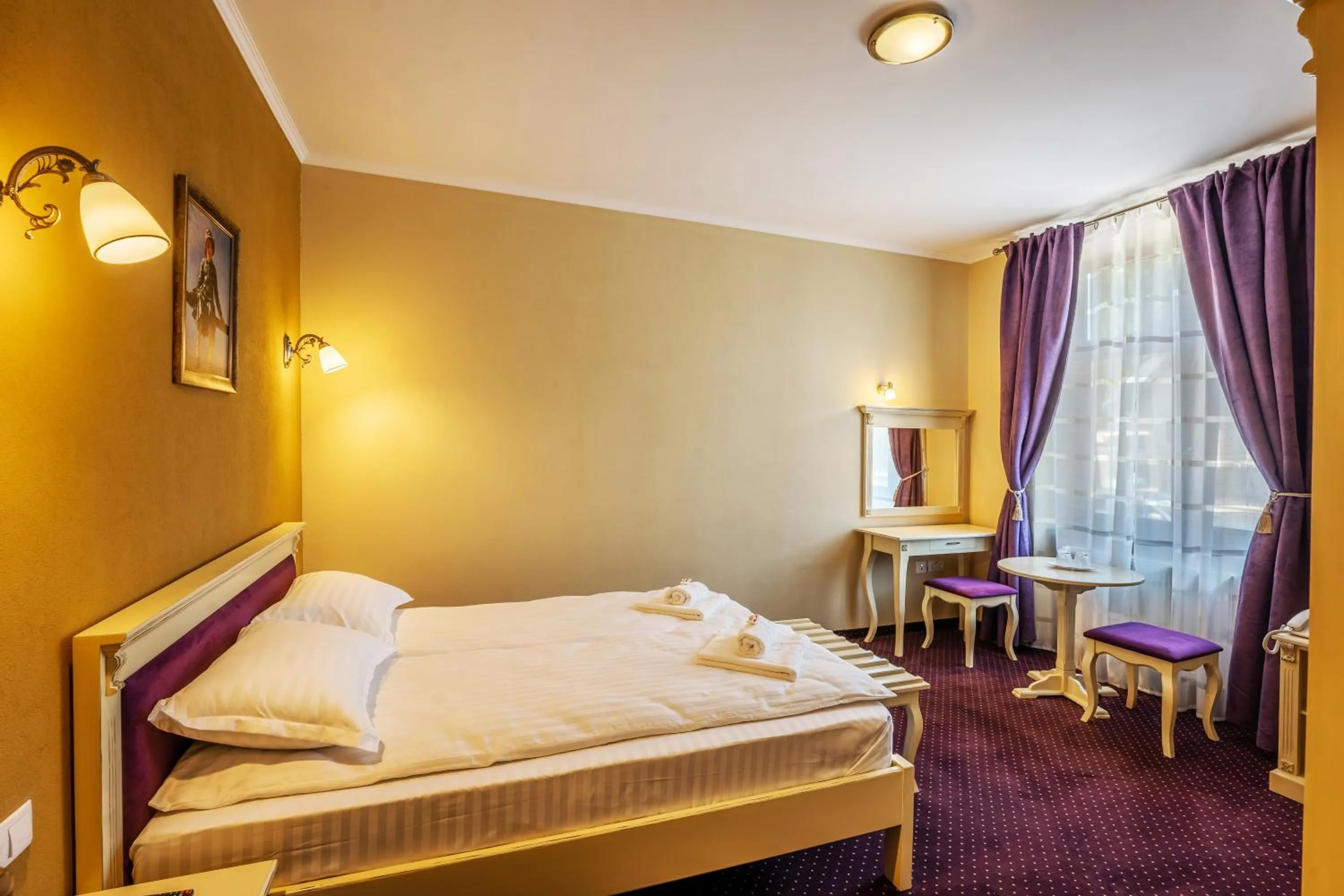 Bed in Hotel PrincesSophie