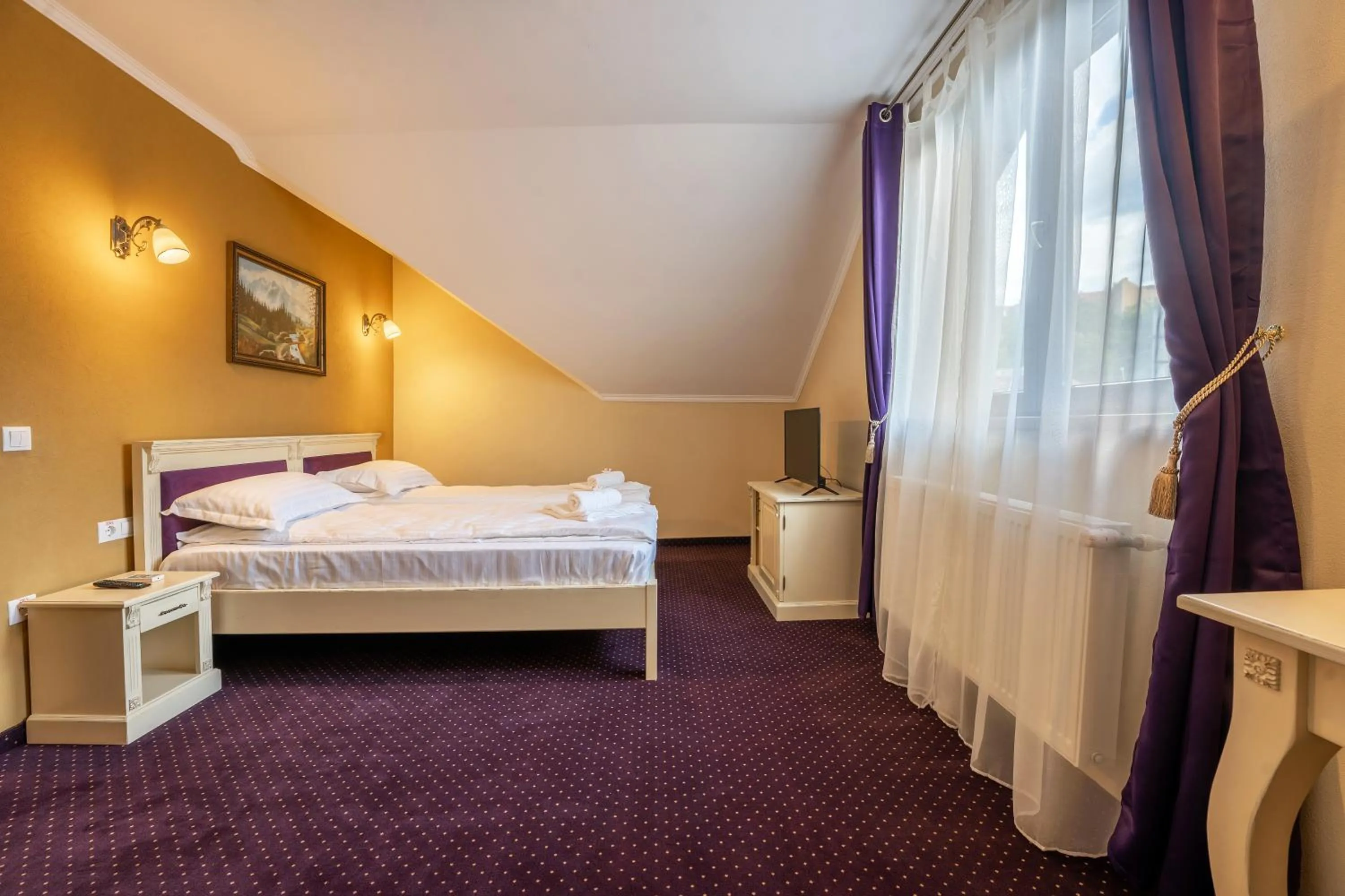 Bed in Hotel PrincesSophie