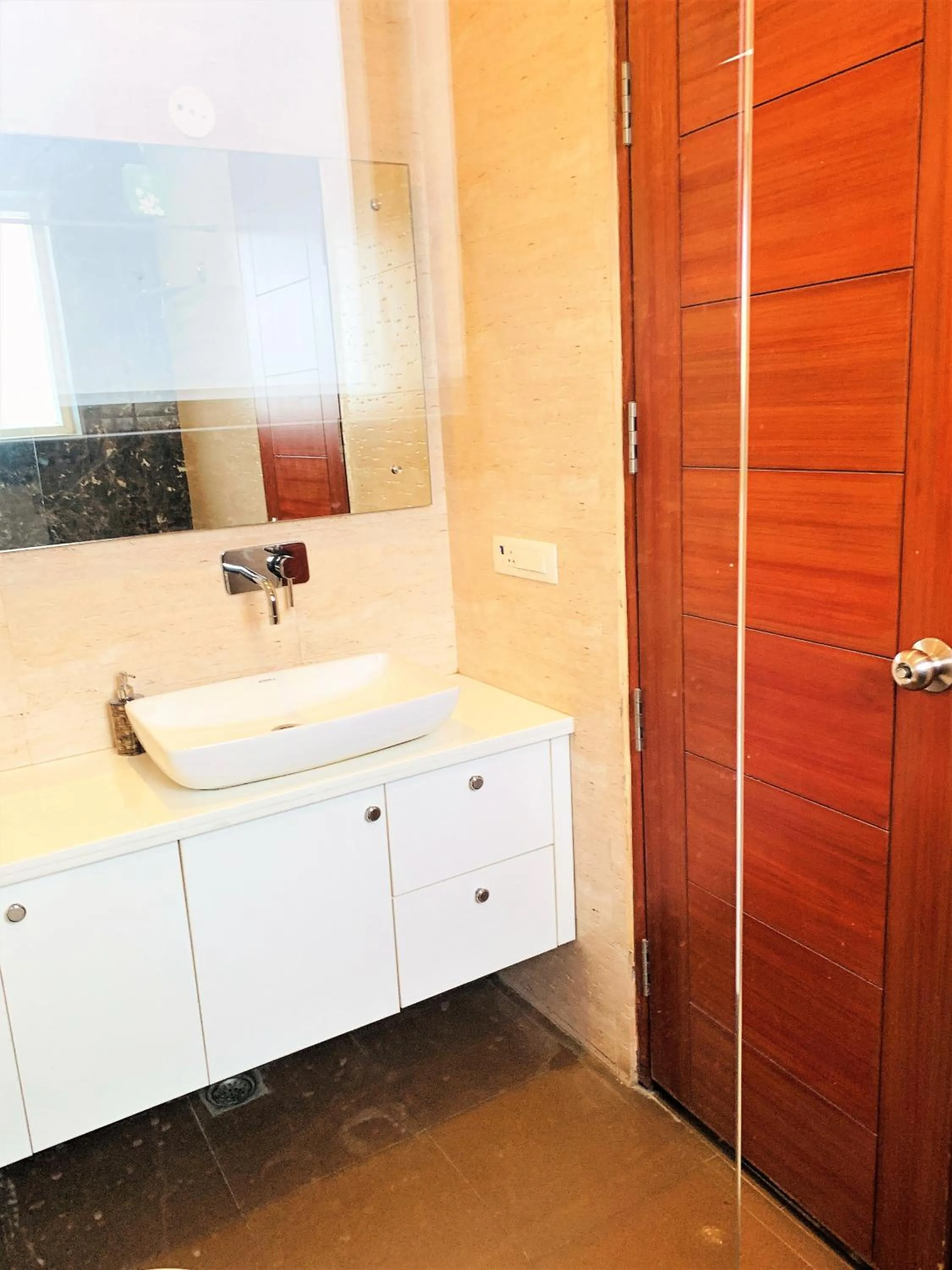 Bathroom in Lime Tree Hotel Pulkit Gurgaon-Artemis Hospital, Nearest Metro Huda City Centre