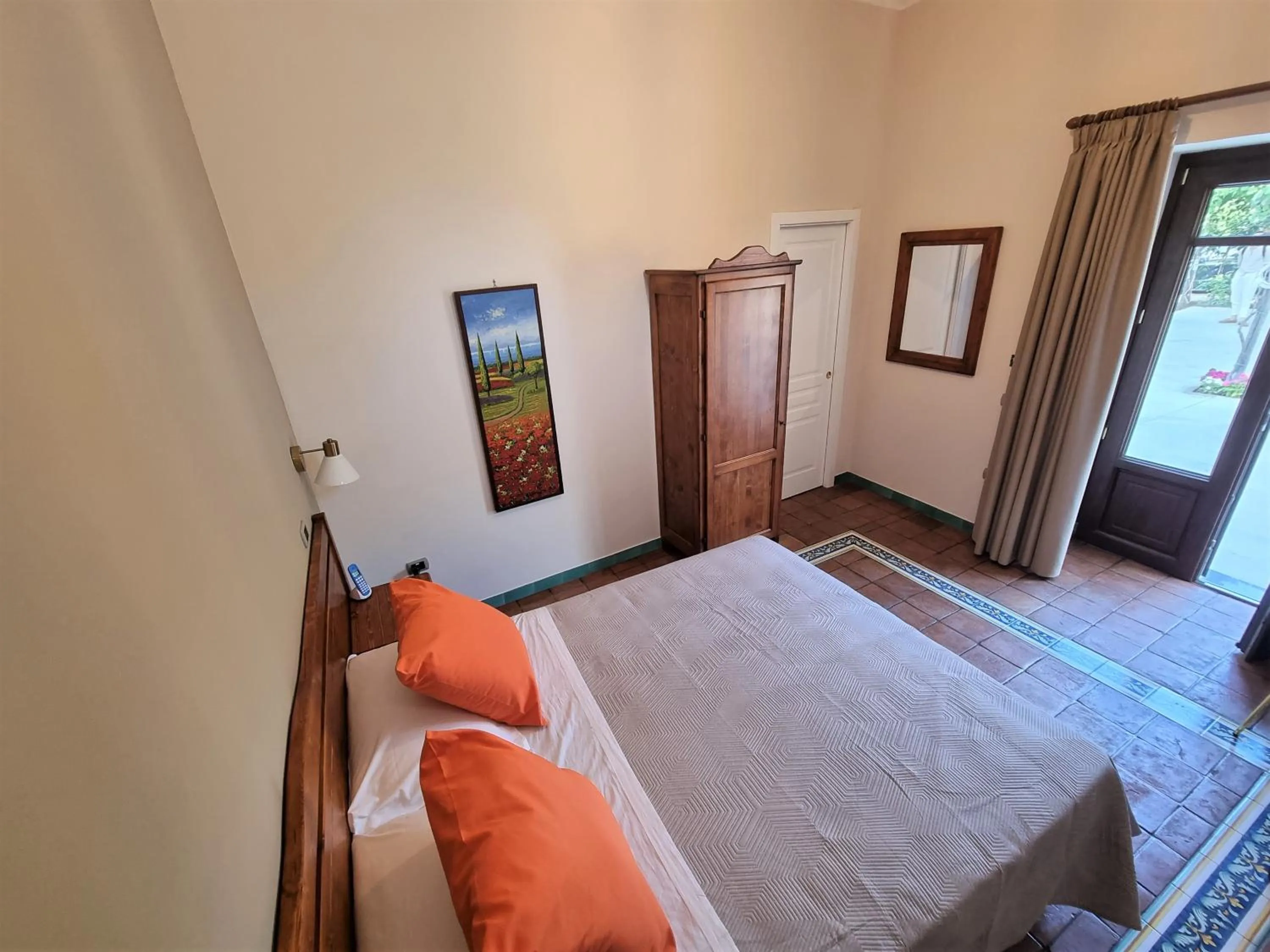 Bed in Casa Fifina Rooms