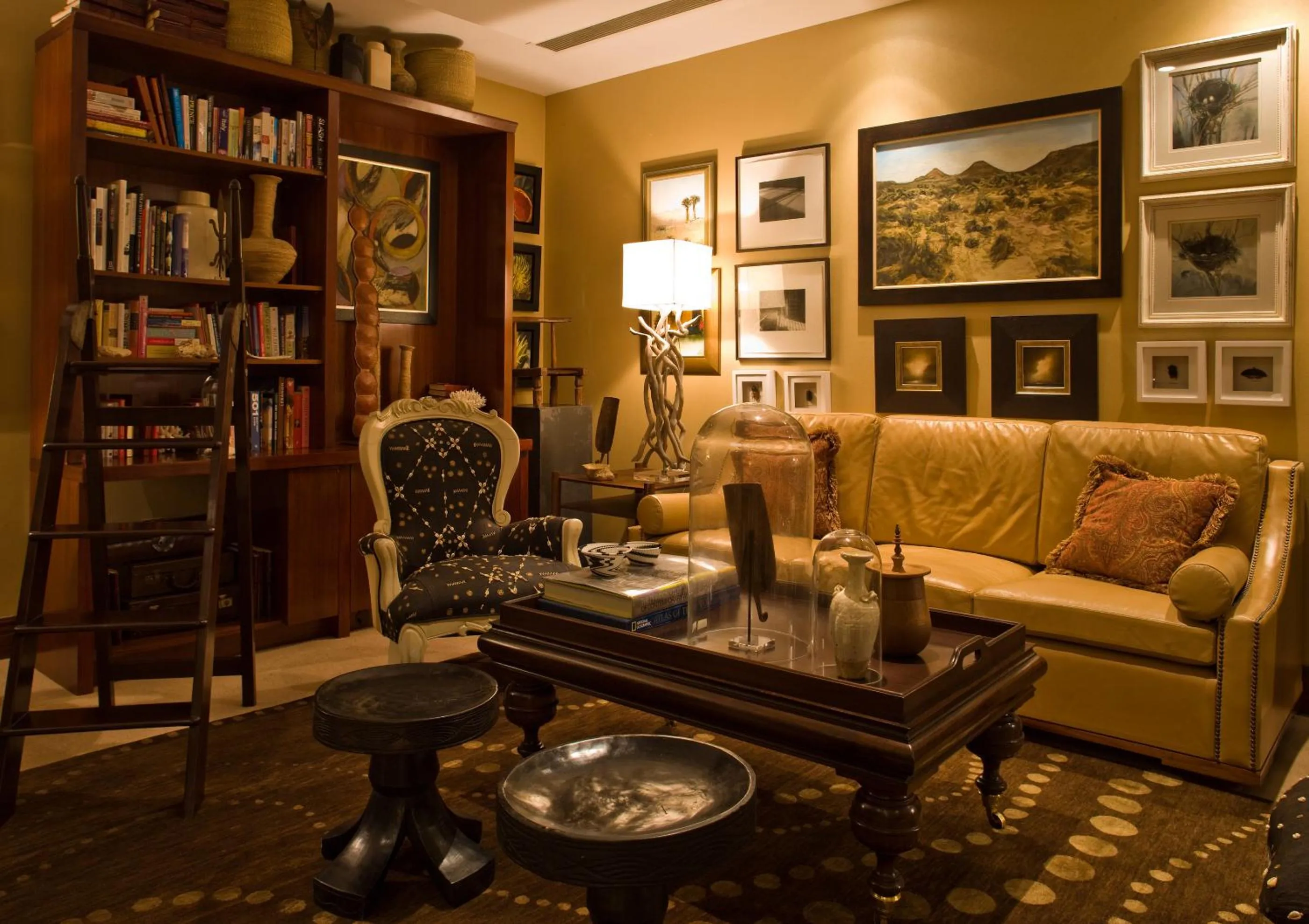 Lounge or bar in Anantara Desert Islands Resort & Spa