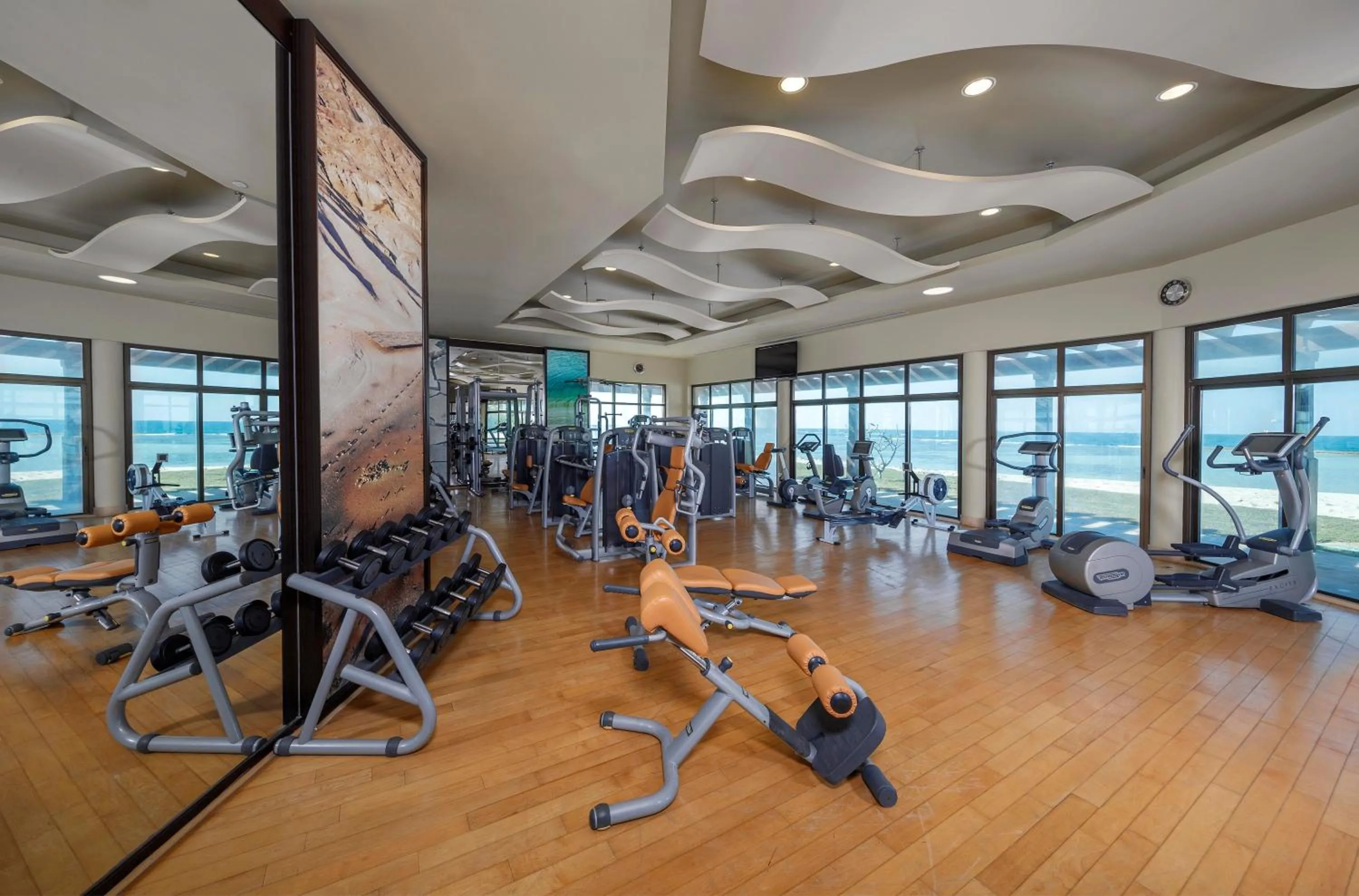 Fitness centre/facilities in Anantara Desert Islands Resort & Spa