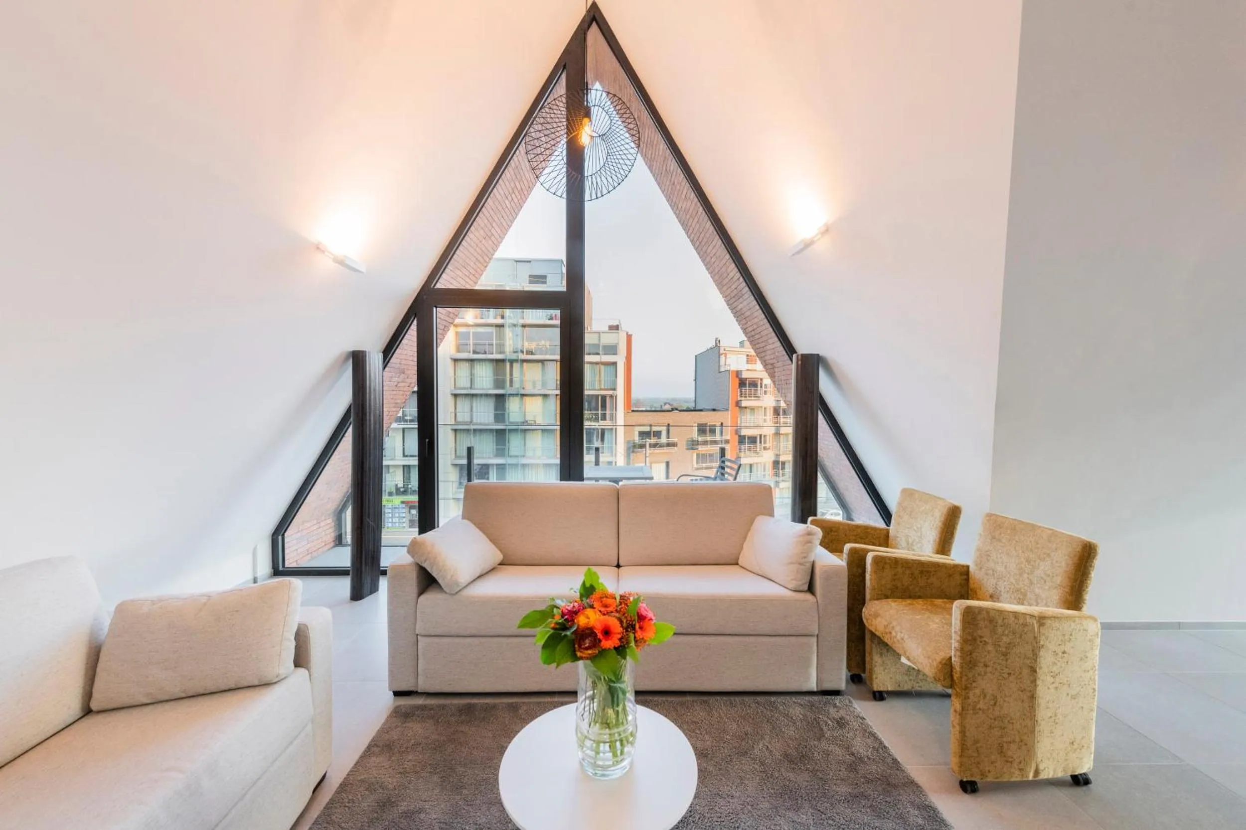 Living room in Belcasa Beach Suites & Lofts Aparthotel