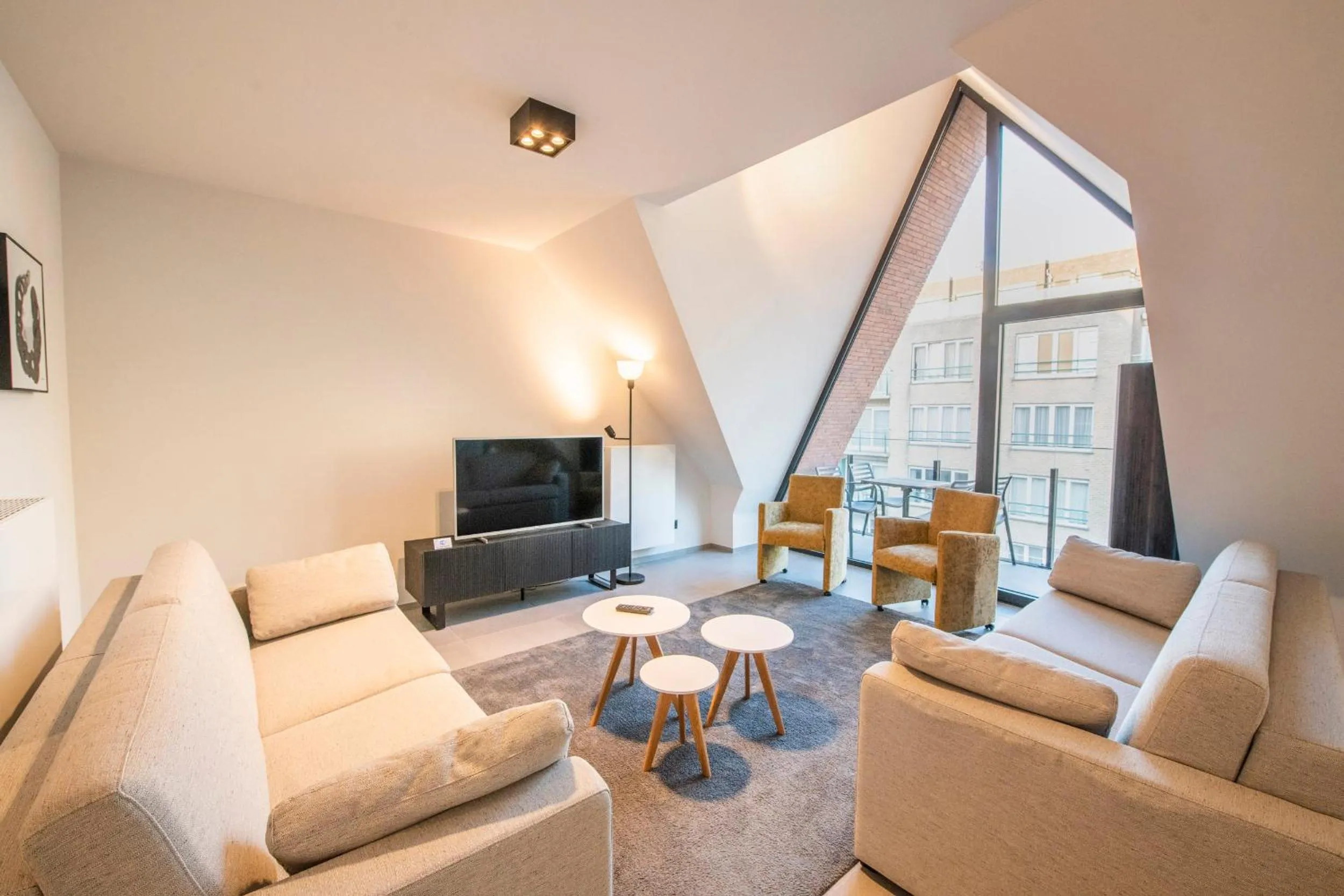 Living room in Belcasa Beach Suites & Lofts Aparthotel