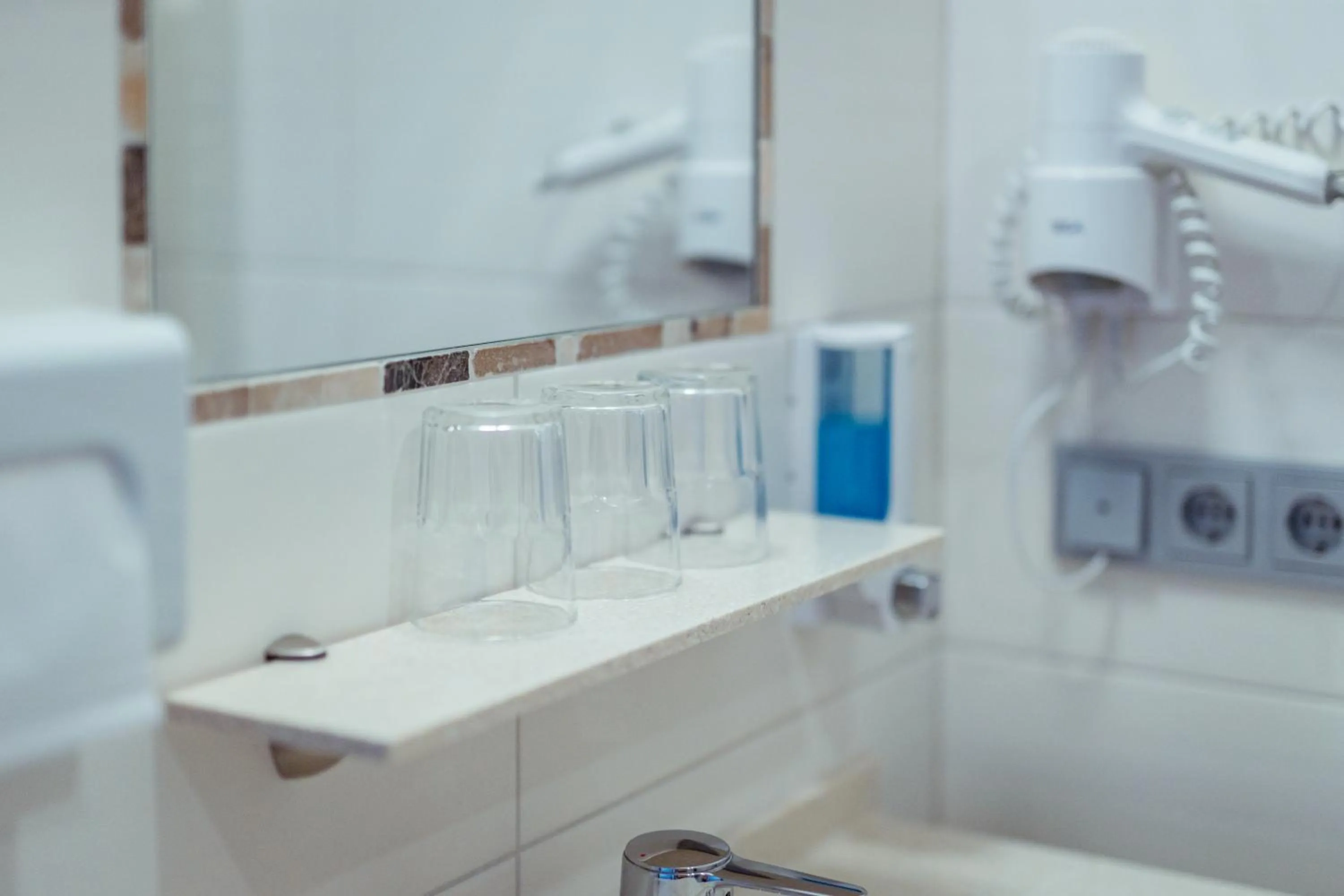Shower in Hotel Sonnental