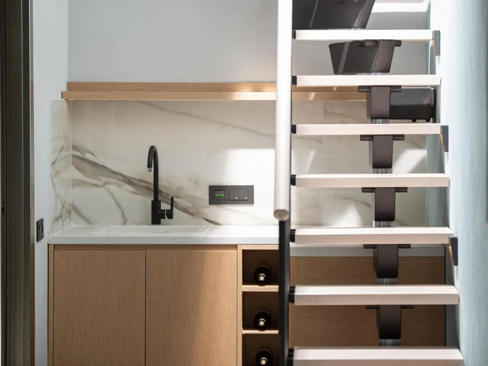 kitchen in Aloe The Green Suites - Nikiti Halkidiki