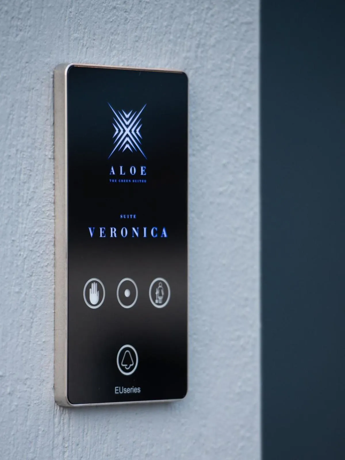 Logo/Certificate/Sign in Aloe The Green Suites - Nikiti Halkidiki